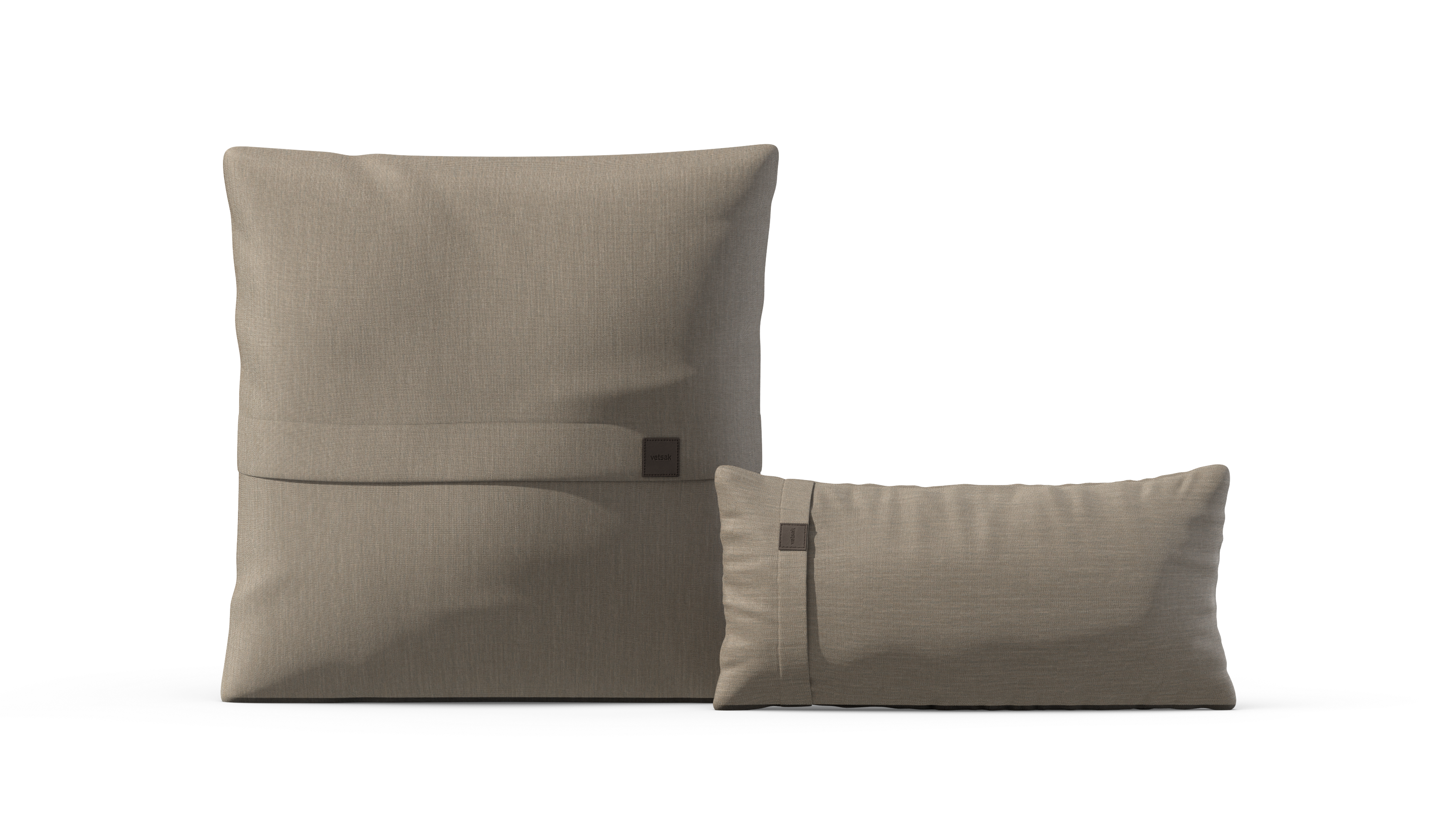 vetsak Pillow Set 1 cuscini driftwood 2 pezzi da esterno