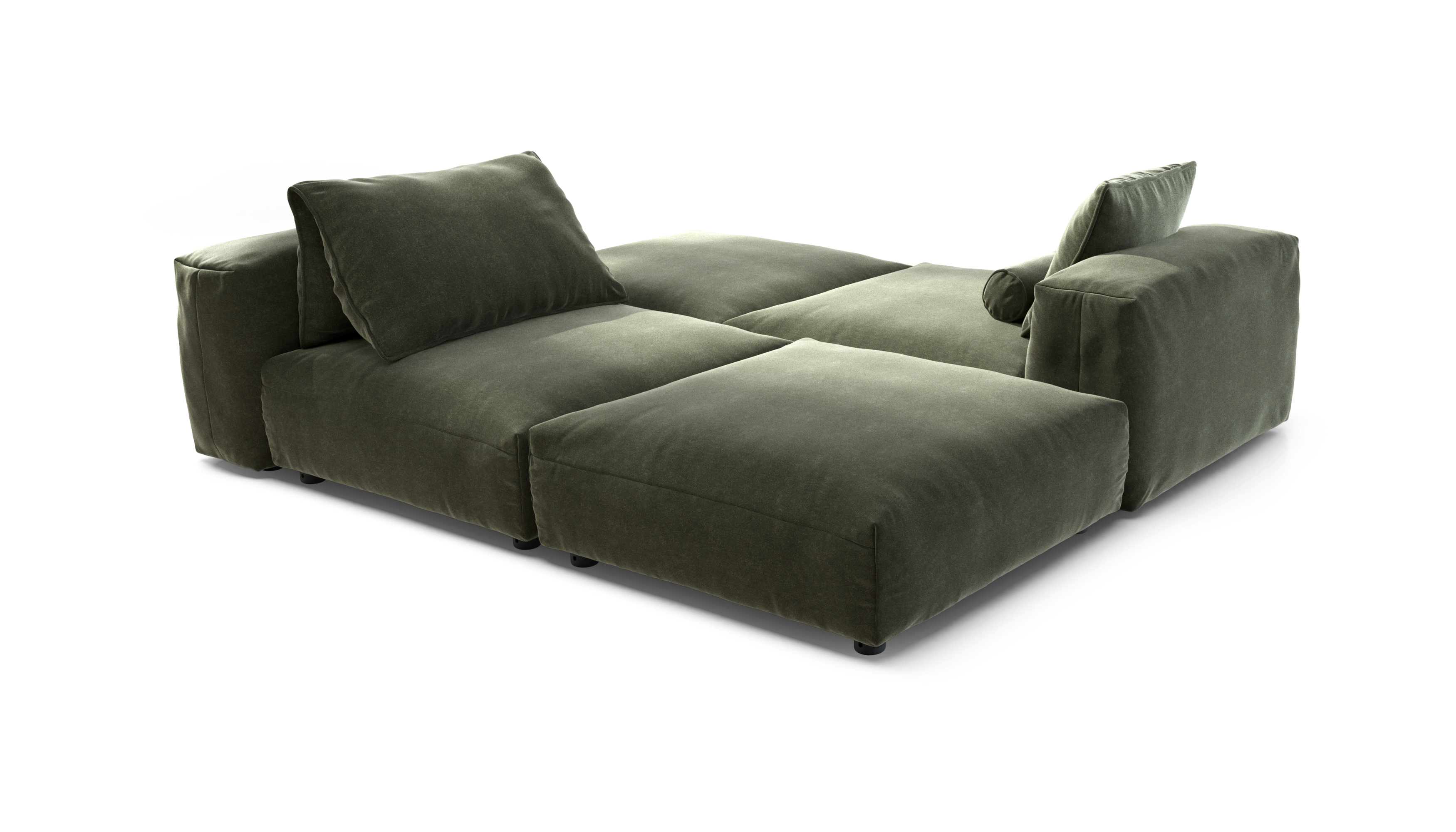 vetsak Sofa Set 08 divano letto pino 210x241 6 posti