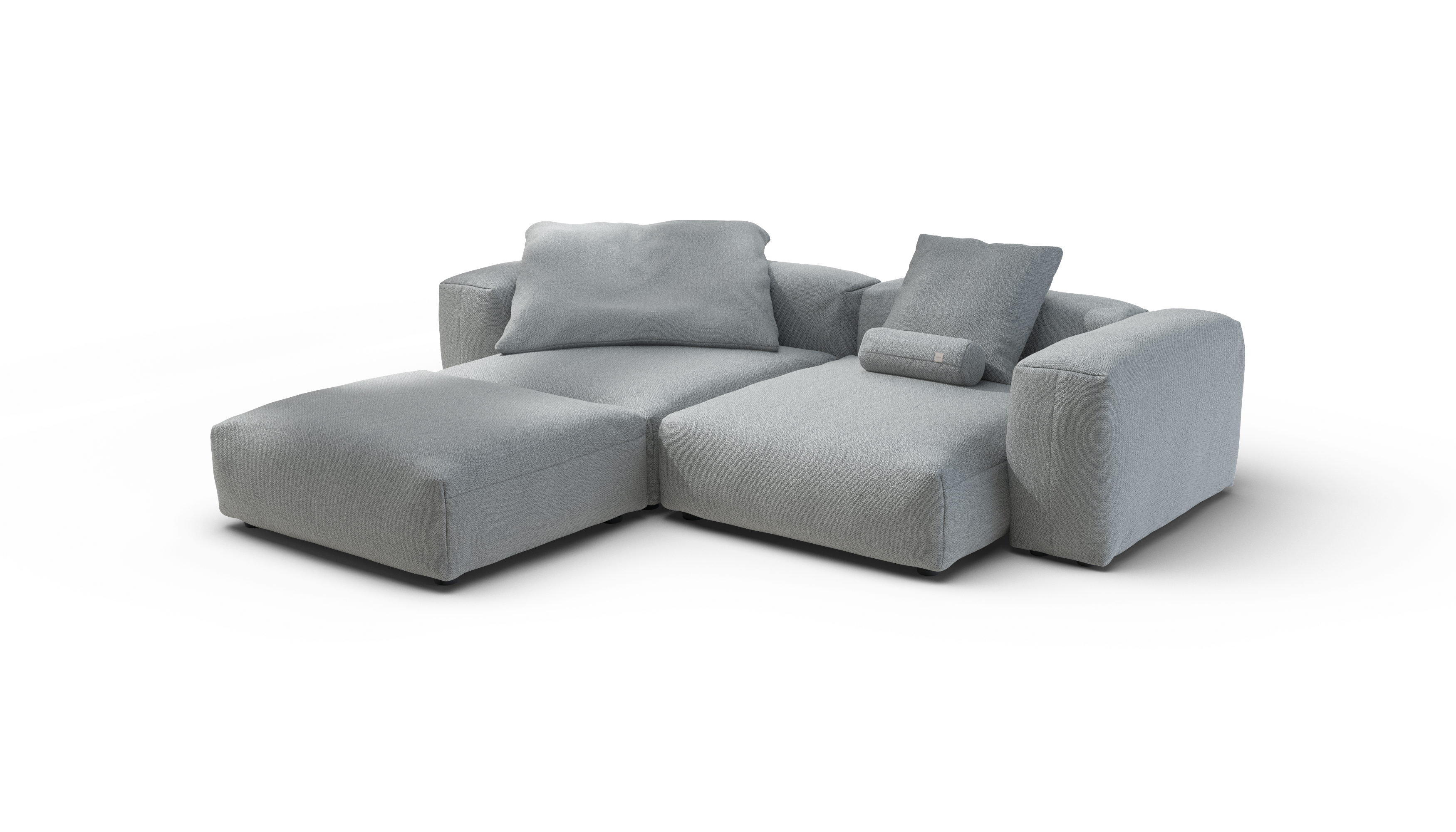vetsak Sofa Set 03 divano angolare 3,5 posti Limestone