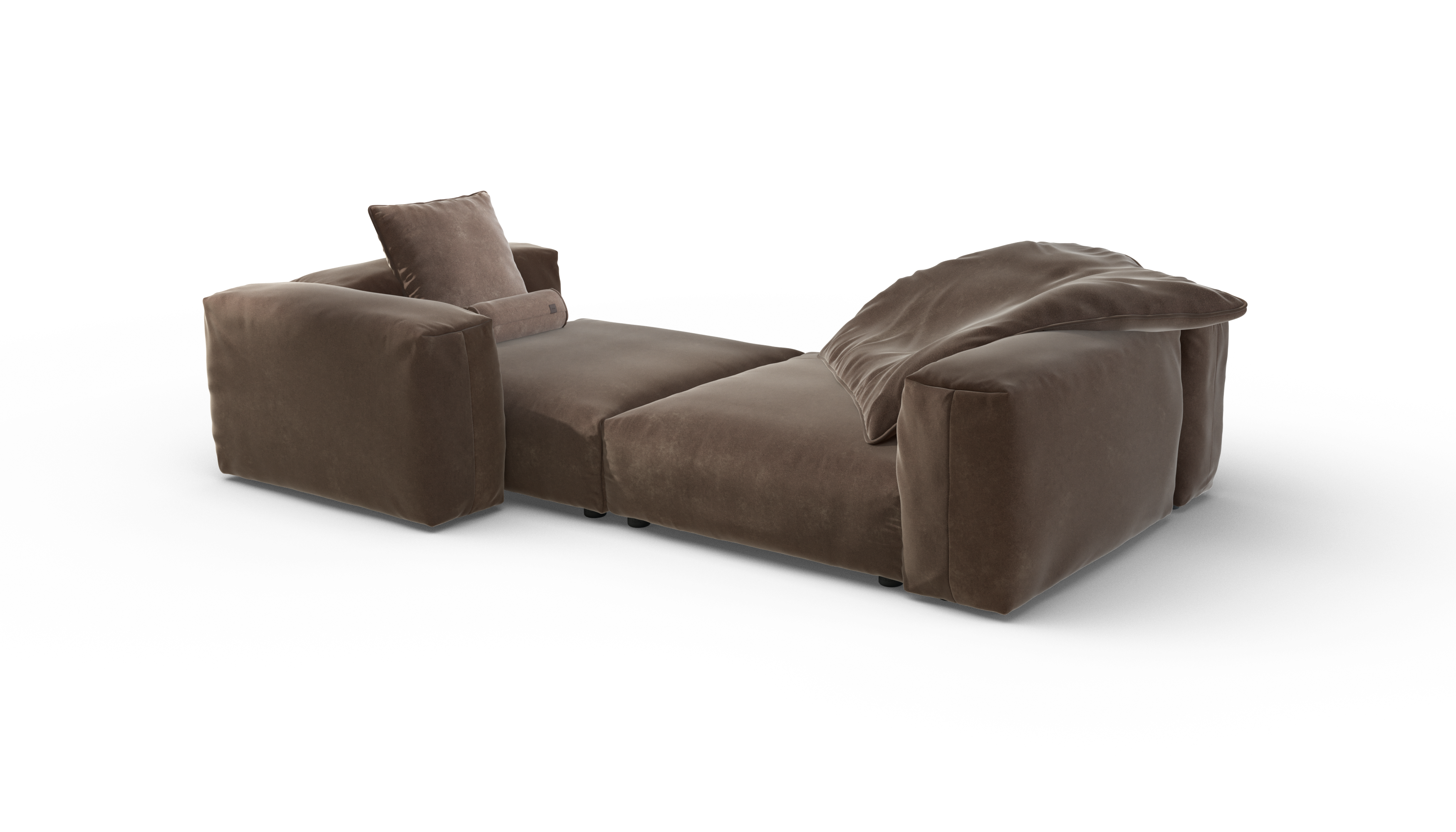 vetsak Sofa Set 02 XLarge divano modulare espresso