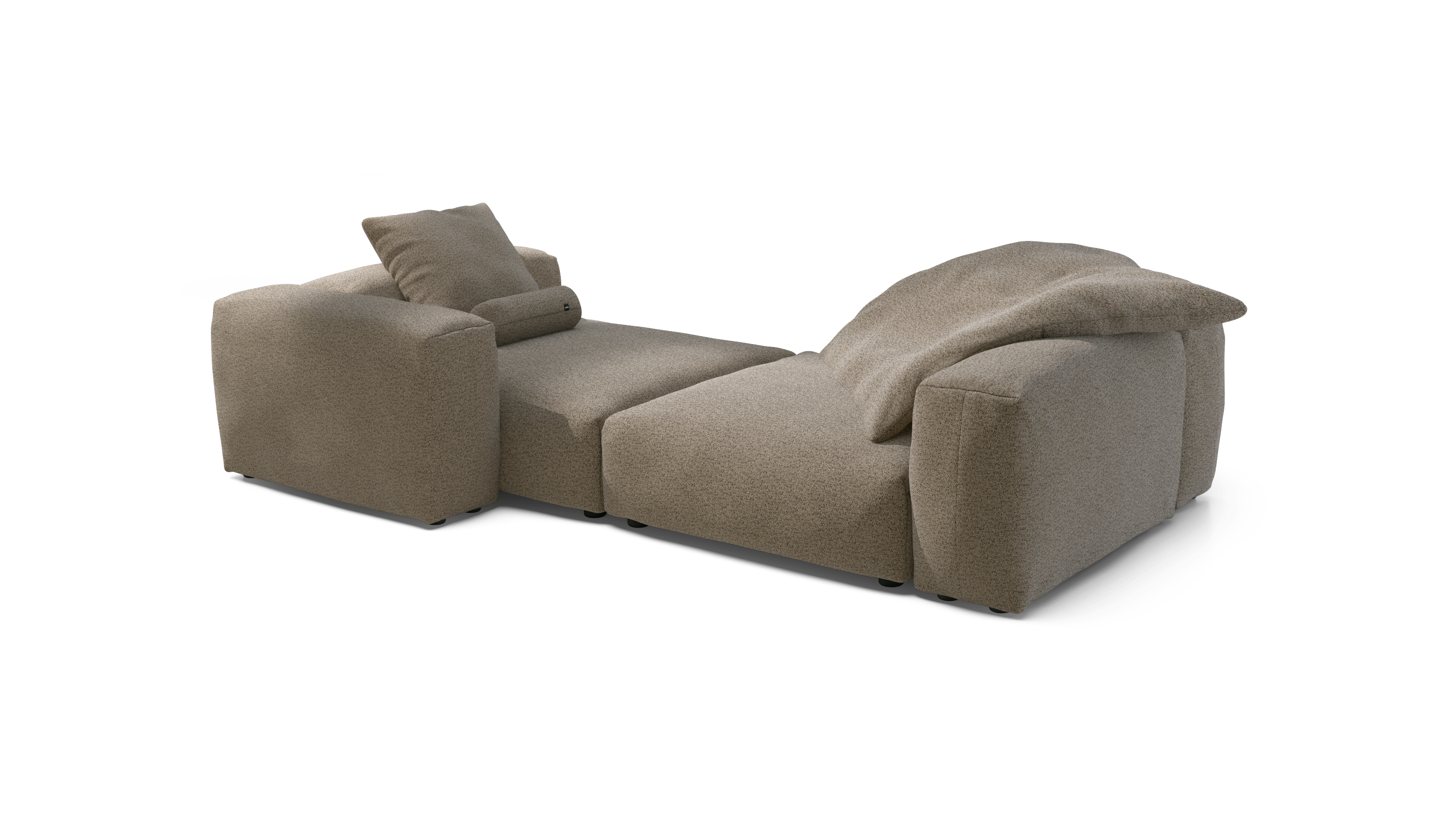 vetsak Sofa Set 02 XLarge divano modulare loop taupe