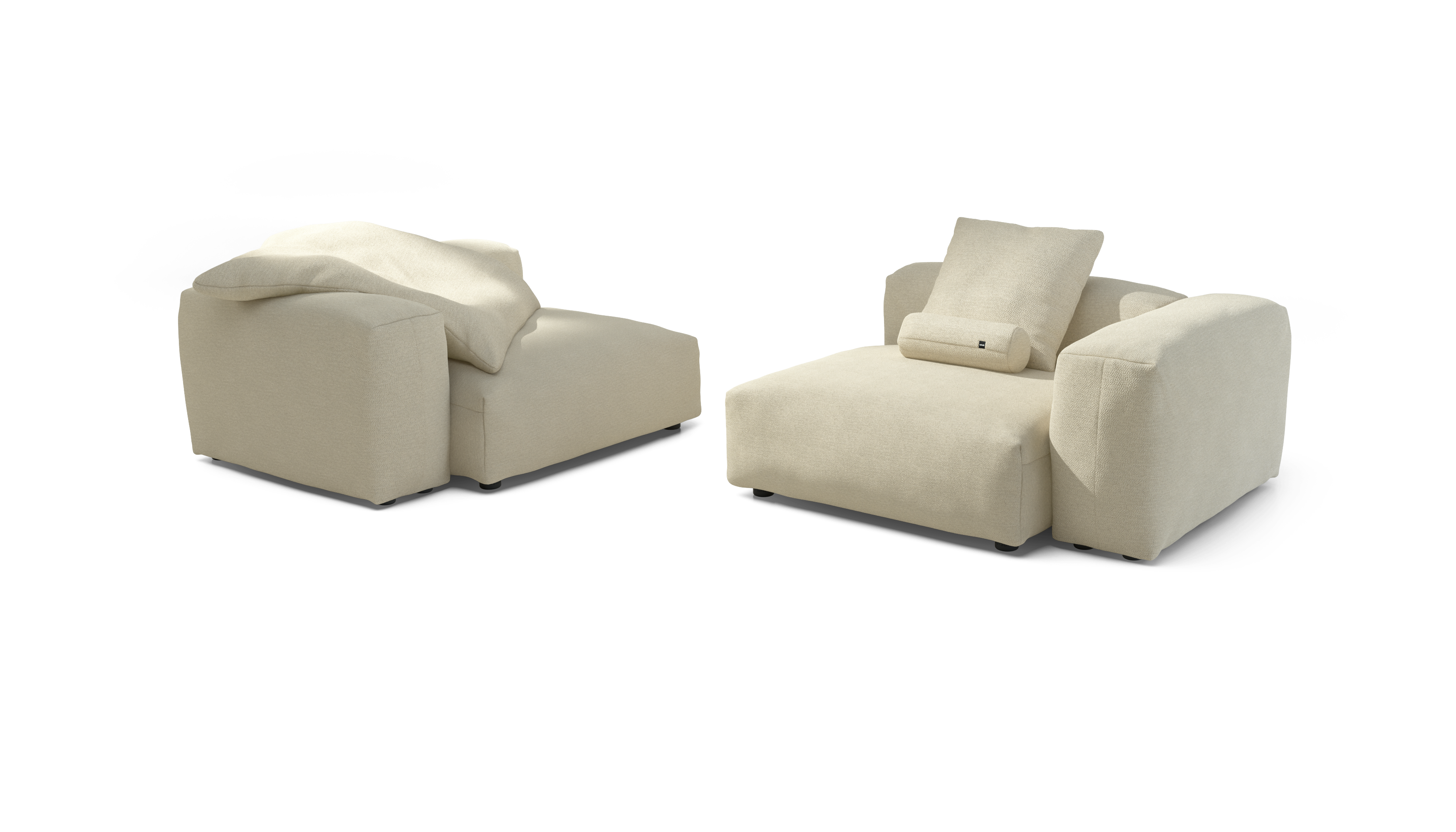 vetsak Sofa Set 02 Large divano modulare Loop Duna 272 cm