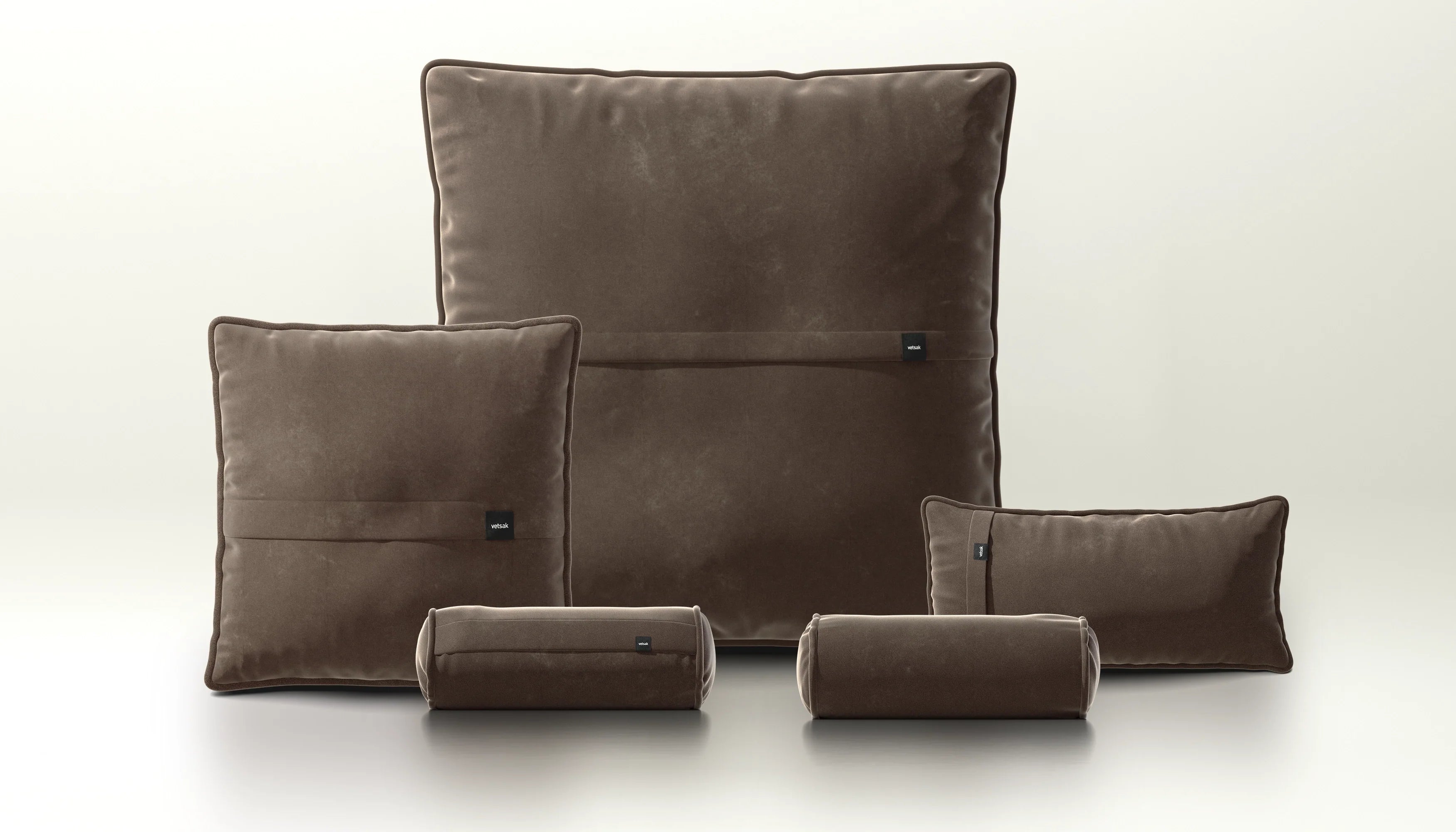 vetsak Pillow Set 4 set cuscini espresso Suave