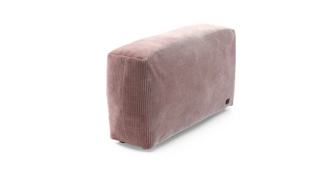 vetsak Sofa Side Large sponda divano Blossom velluto 105x31