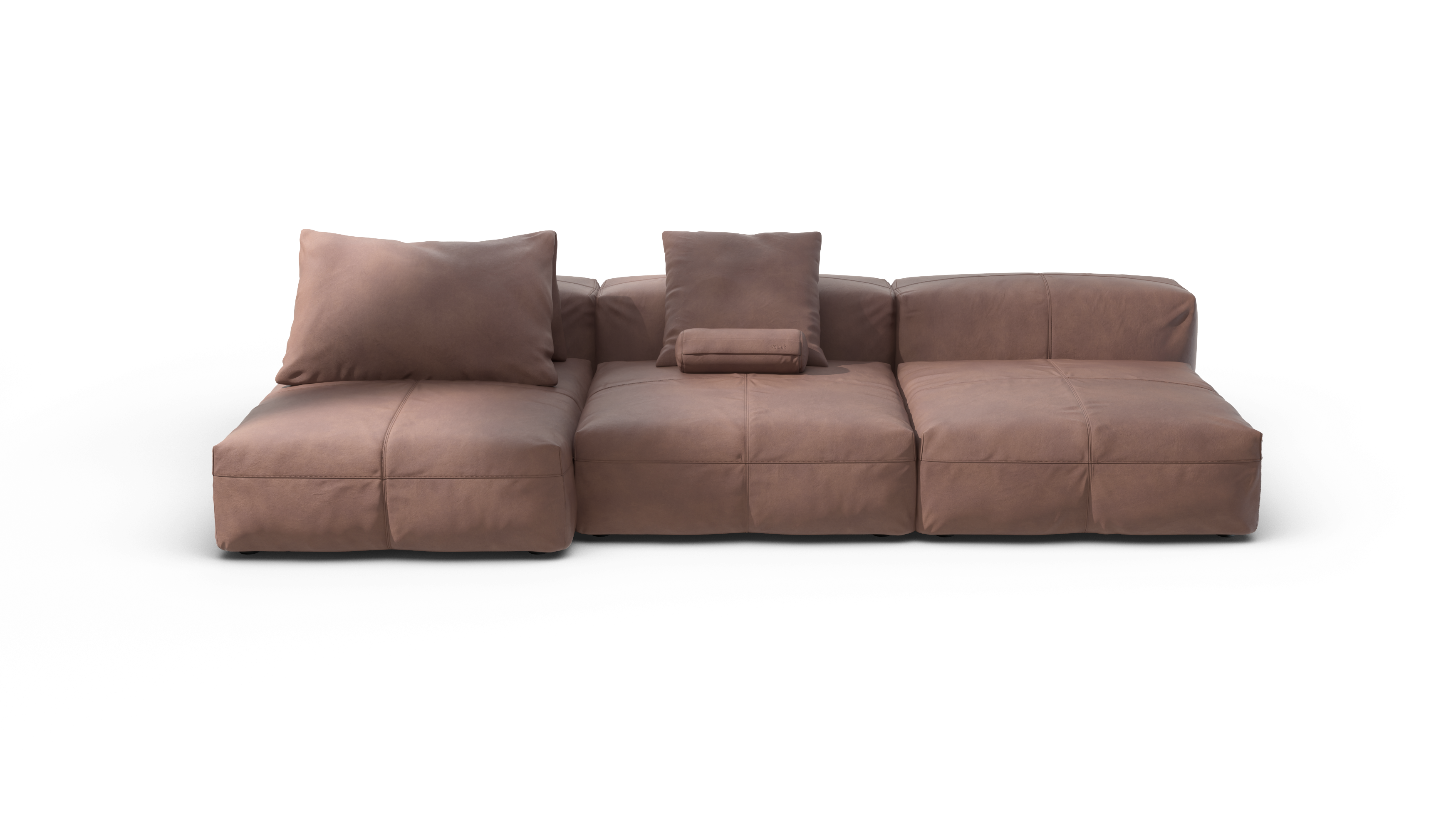 vetsak Sofa Set 04 divano pelle stone 315x136