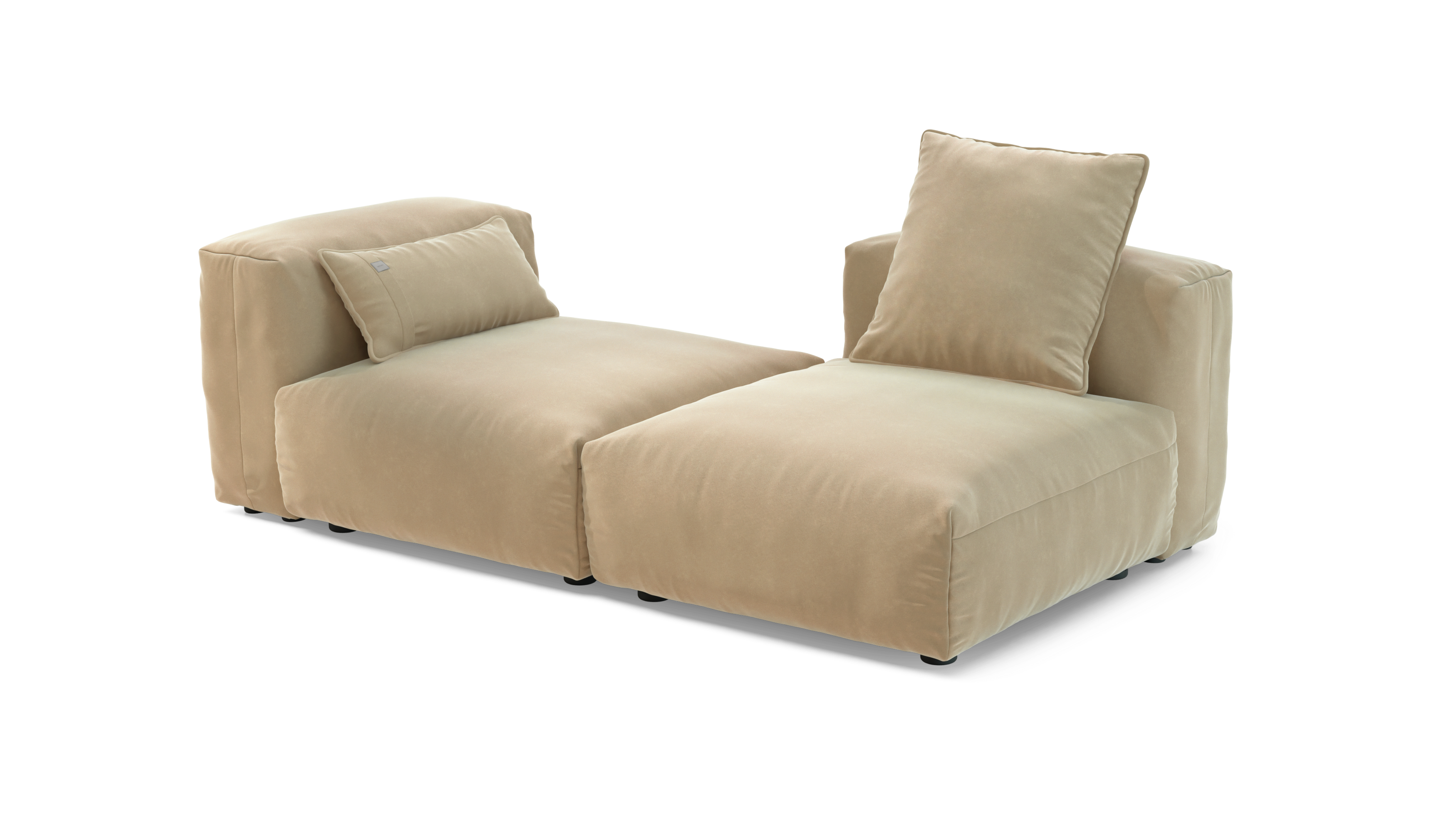 vetsak Sofa Set 01 Medium divano modulare crema 168x115