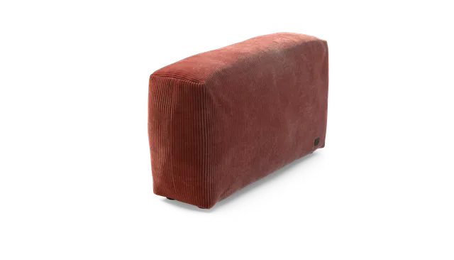 vetsak Sofa Side Large modulo divano velluto brick 105 cm