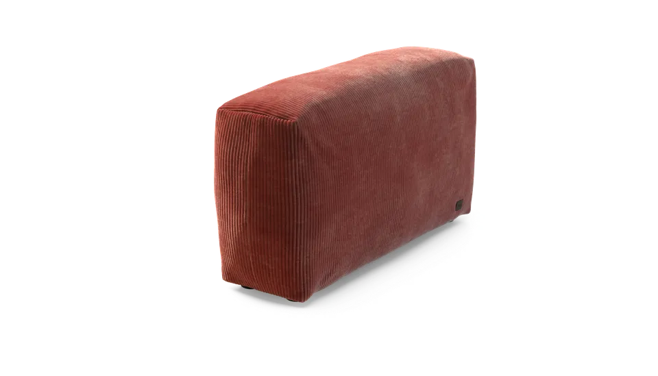 vetsak Sofa Side Large modulo divano velluto brick 105 cm