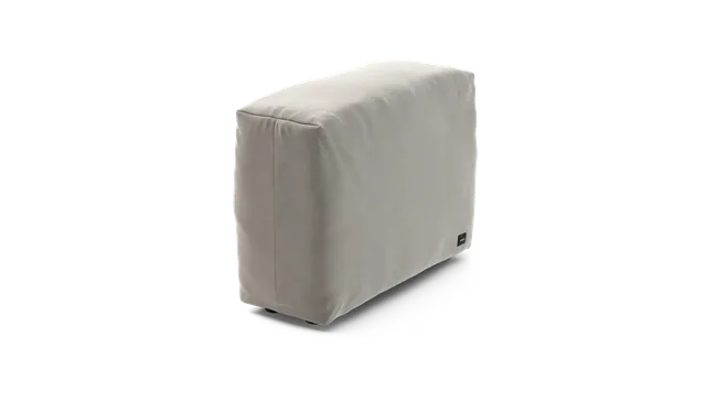 vetsak Sofa Side Medium modulo laterale 84 cm argilla