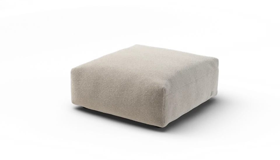 vetsak Sofa Seat Medium modulo divano crema tessuto nub