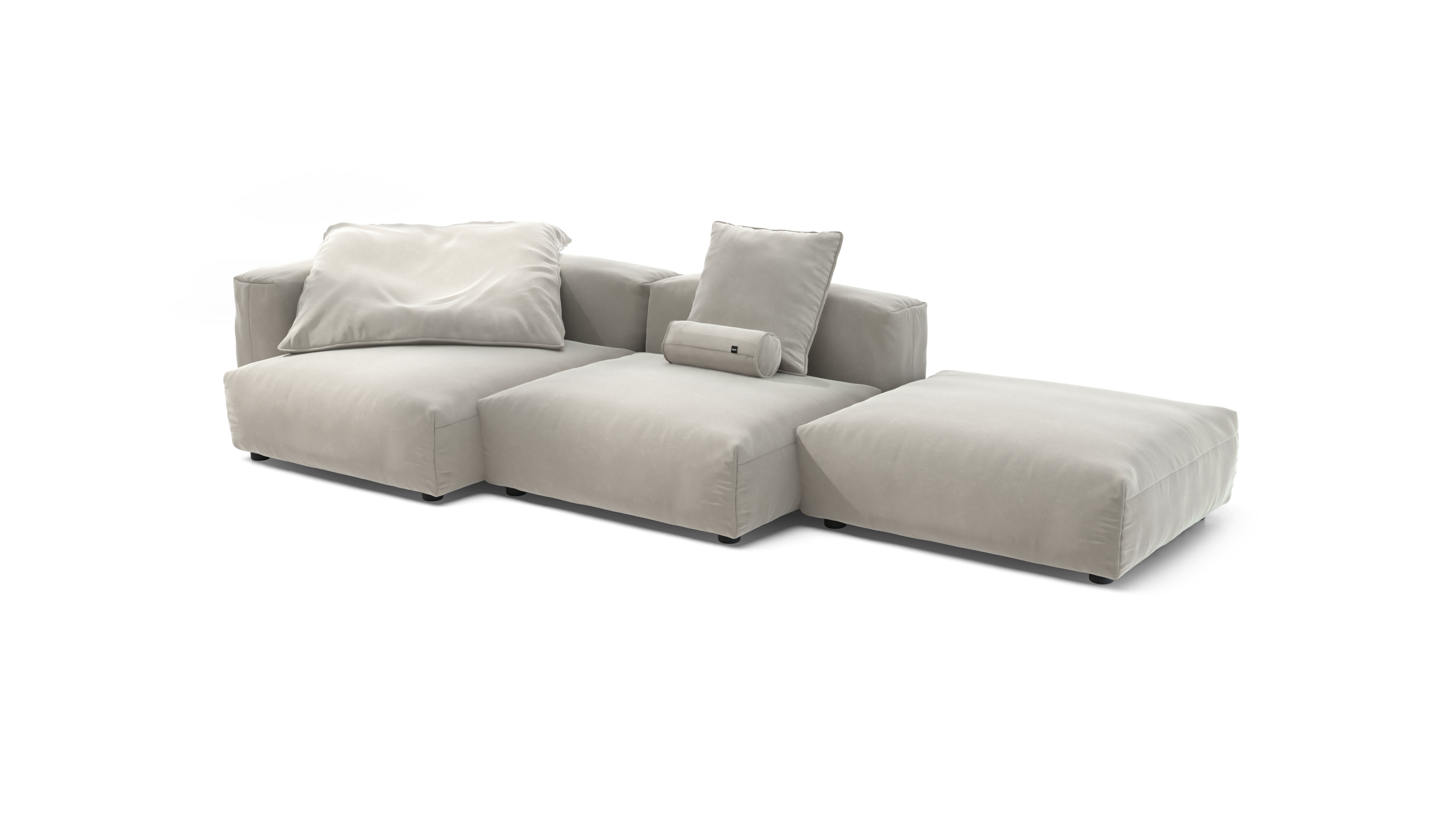 vetsak Sofa Set 04 divano modulare 5 posti clay suave