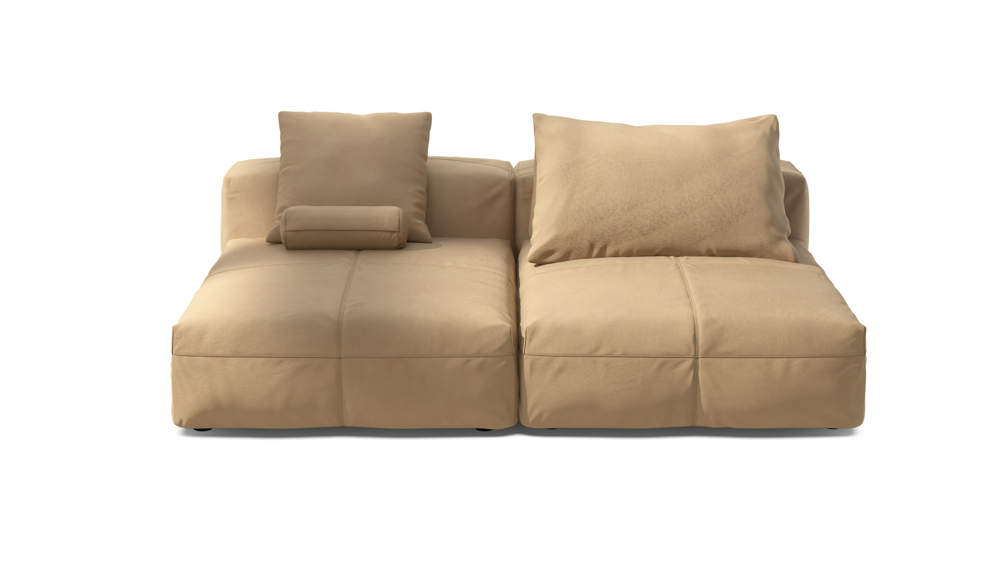 Vetsak Sofa Set 01 XLarge divano modulare Beige pelle