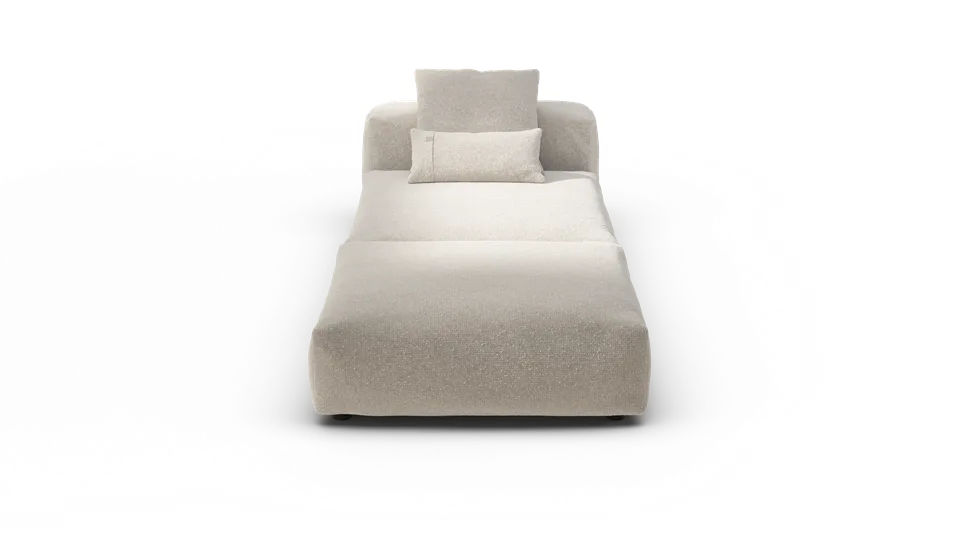 vetsak Sofa Set 07 Sun Lounger divano 2 posti crema