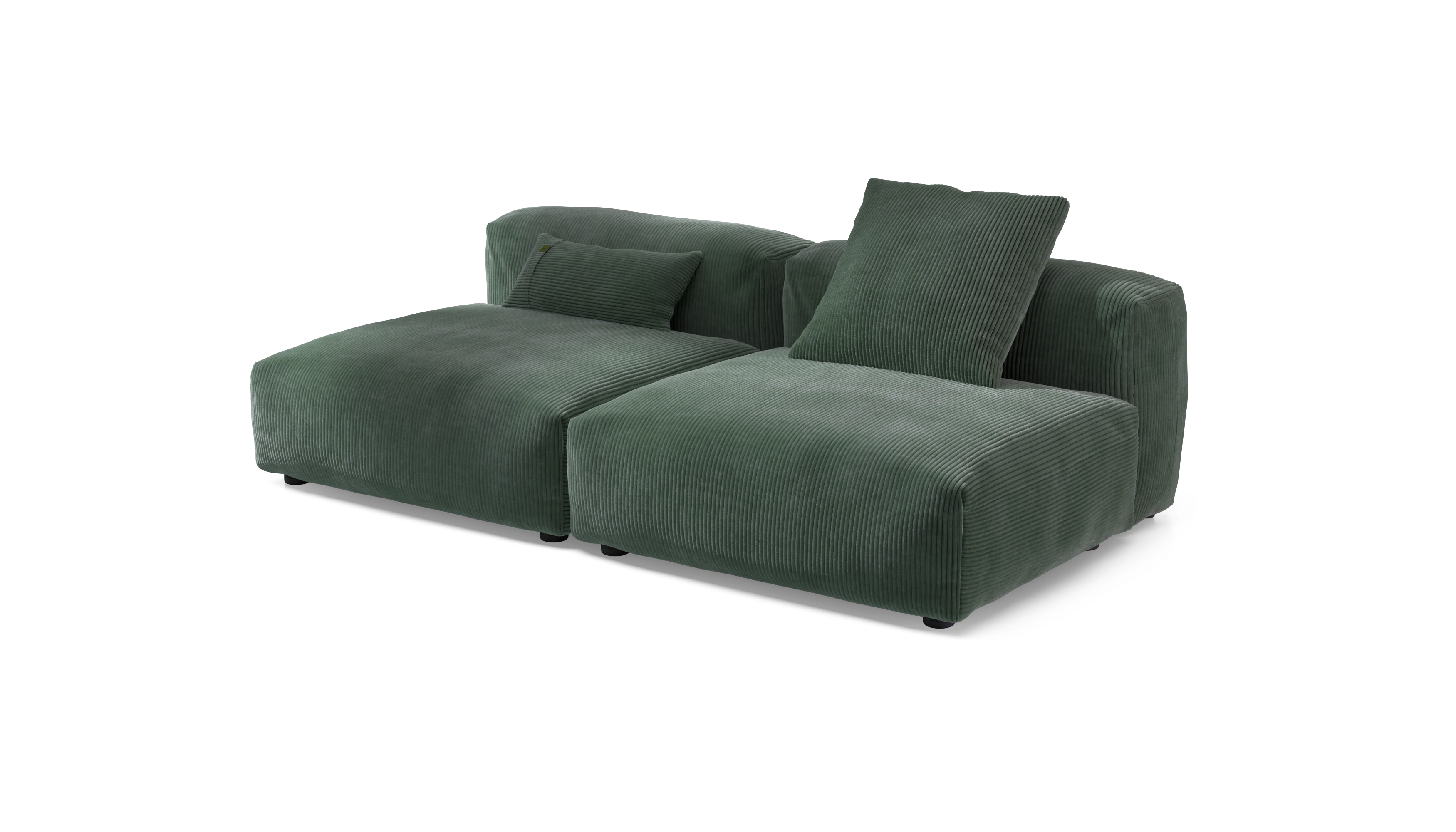 vetsak Sofa Set 01 Large divano velluto hunter 210x115