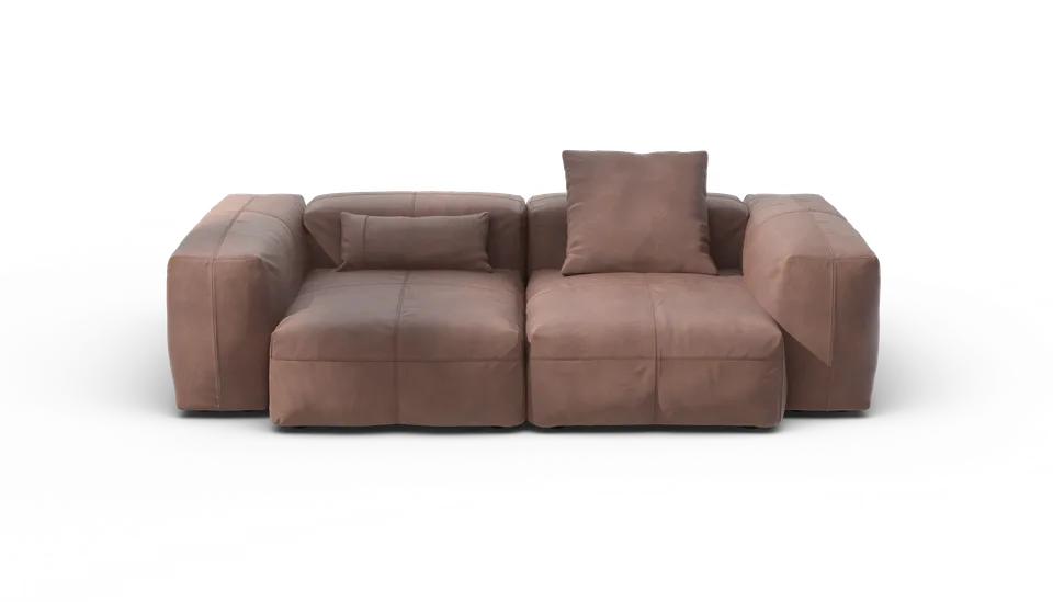 vetsak Sofa Set 02 M divano modulare 2,5 posti Stone pelle