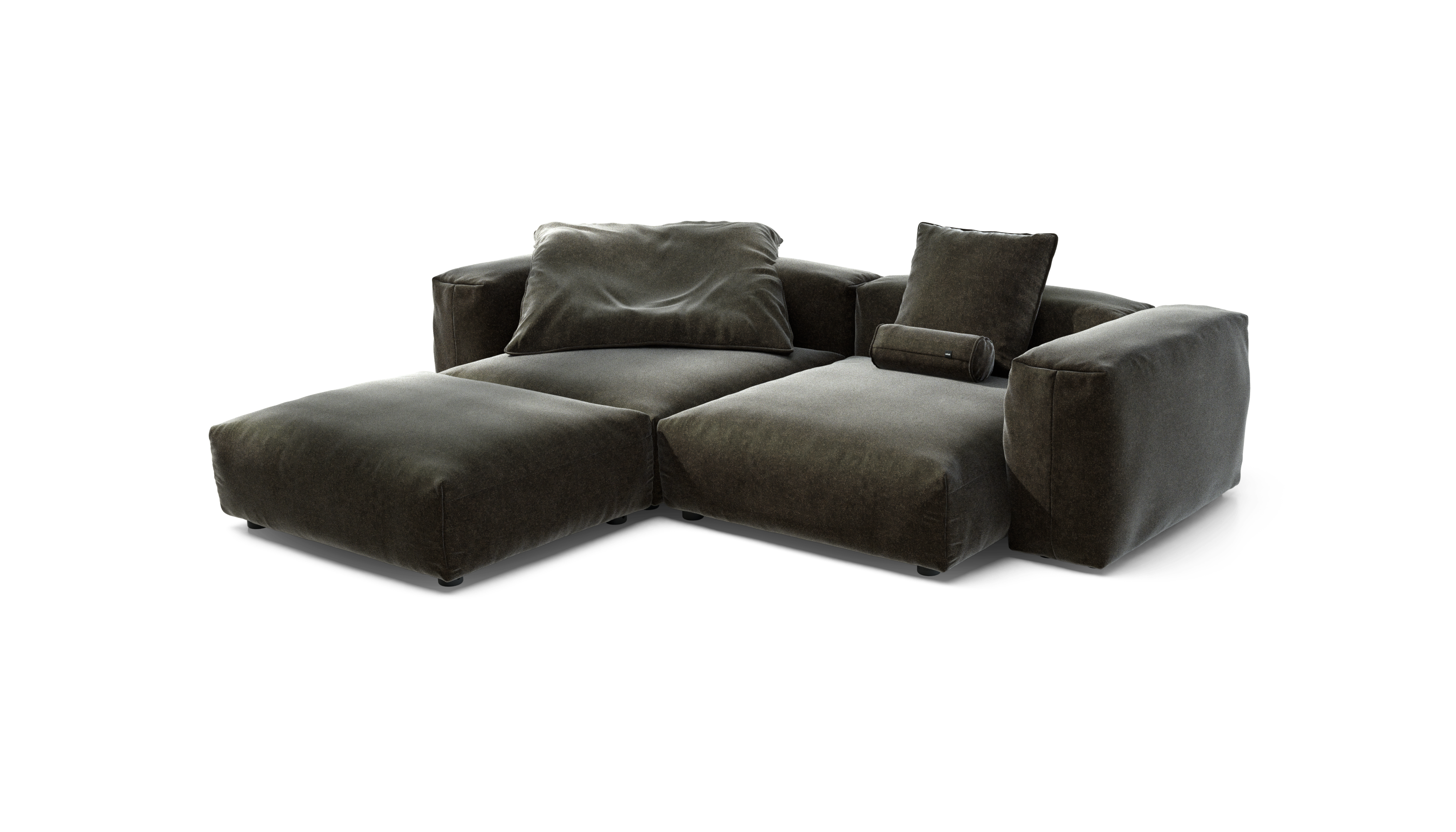 vetsak Sofa Set 03 divano Antracite 272x220 4 posti
