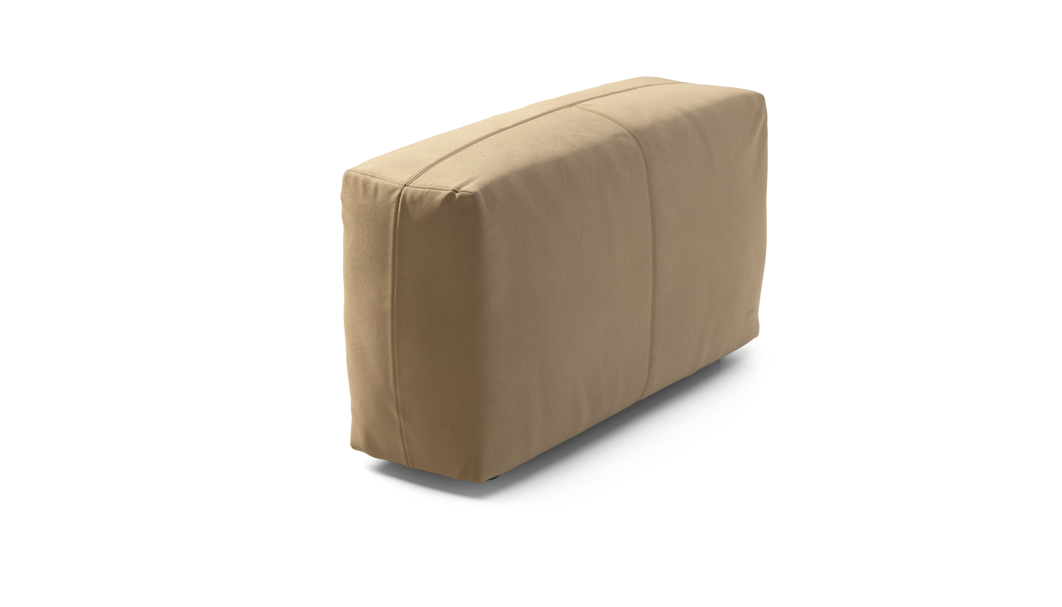 vetsak Cover Sofa Side Large fodera divano pelle beige 105x31