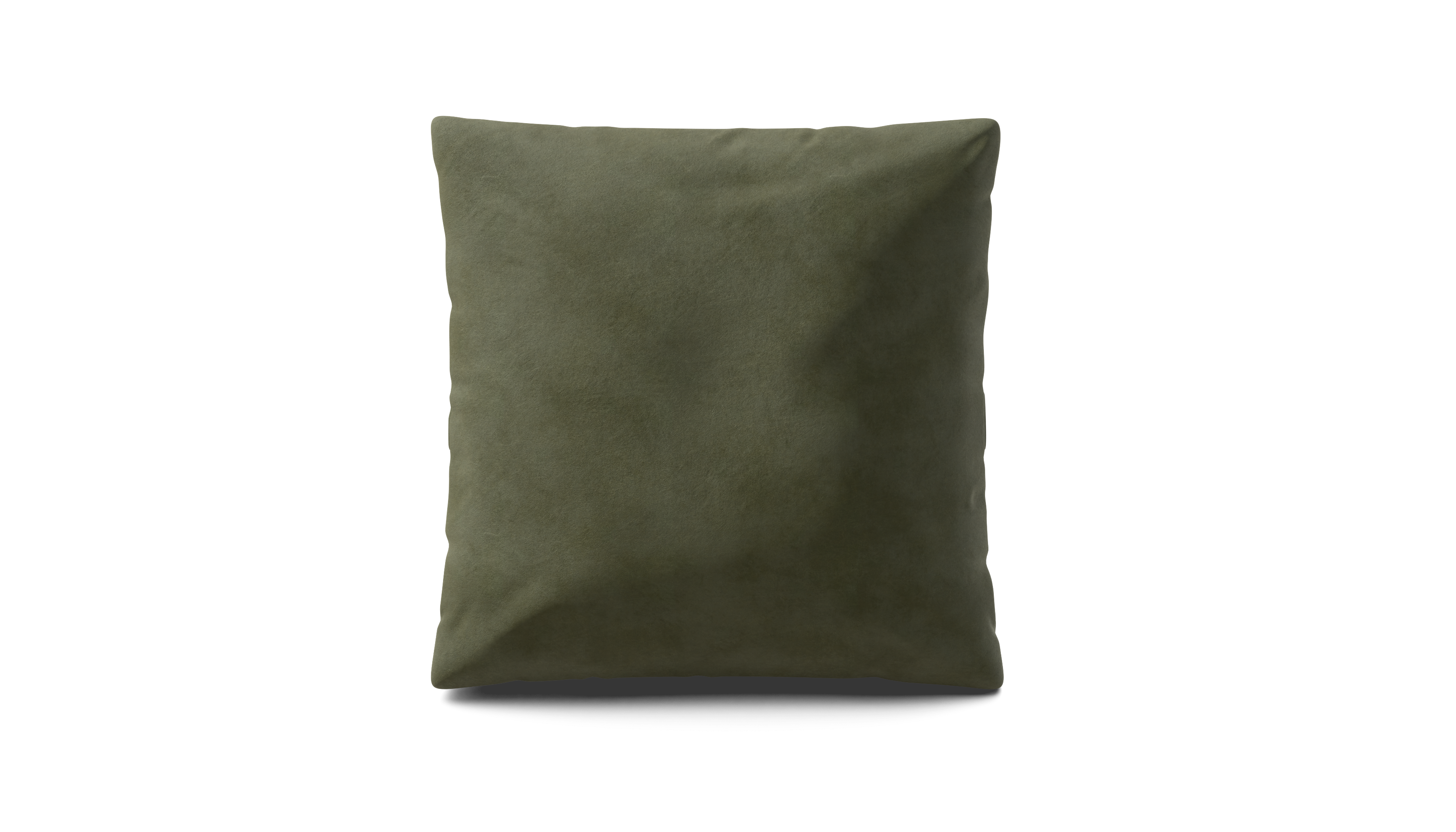 vetsak Big Pillow cuscino pelle olive da interno