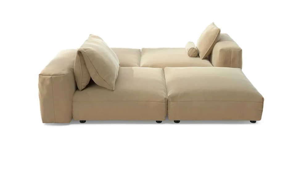 vetsak Sofa Set 08 Daybed divano isola creme 210x241