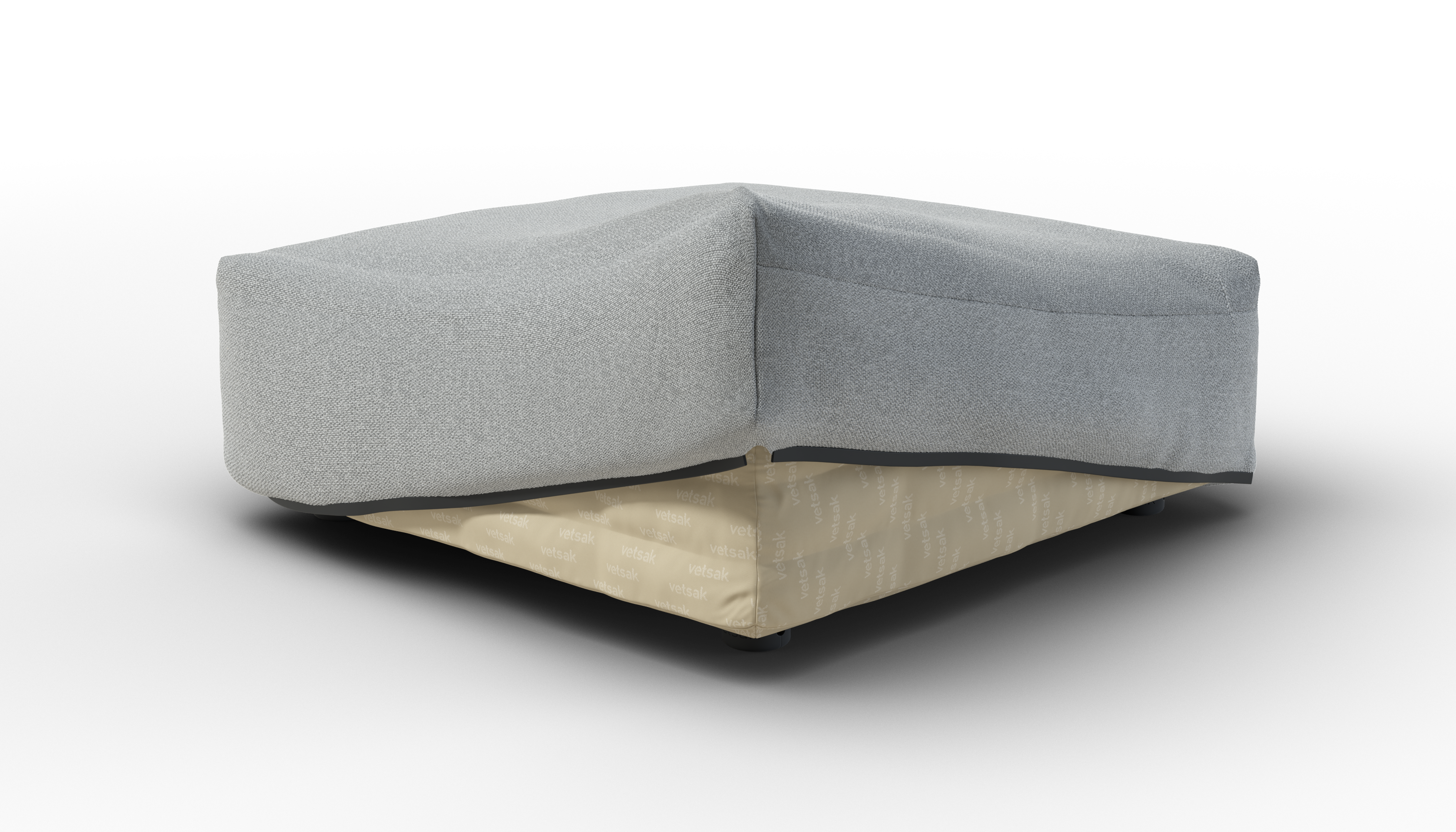 vetsak Cover Sofa Seat XLarge fodera 105x105 limestone