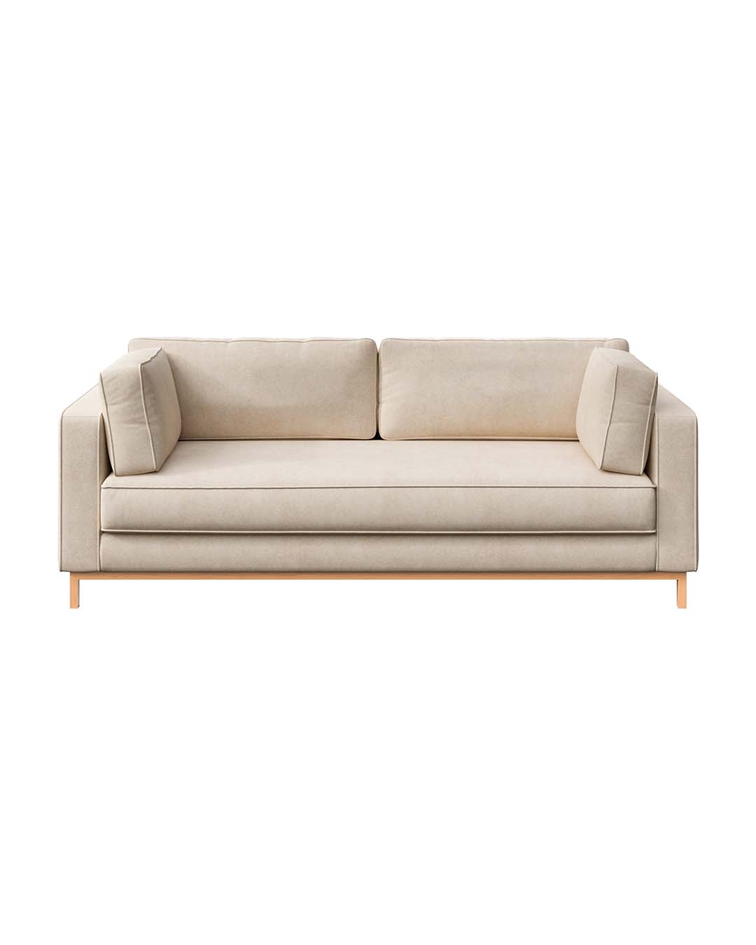 Ame Yens Celerio divano 3 posti 222 cm legno
