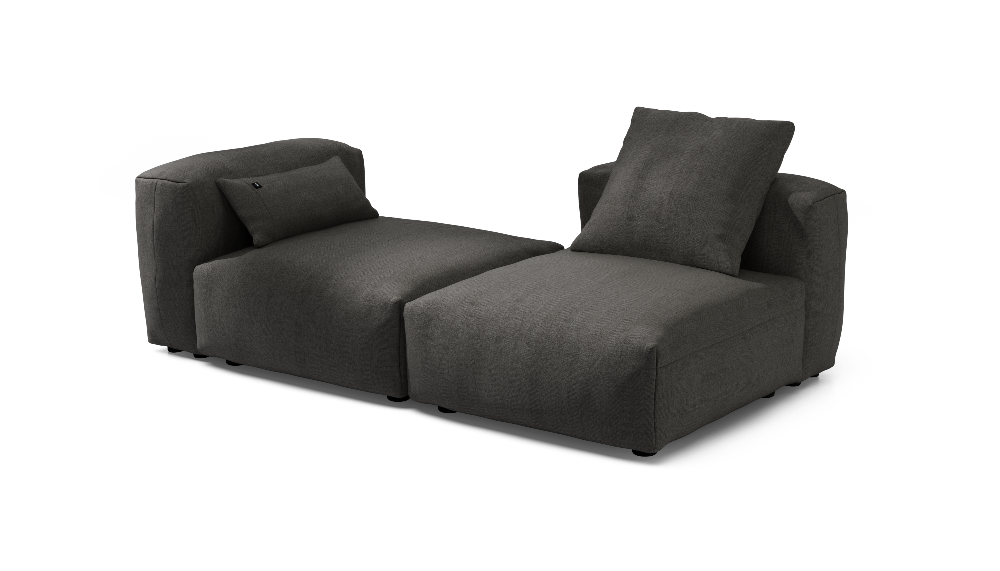 vetsak Sofa Set 01 Medium divano grigio scuro 2,5 posti