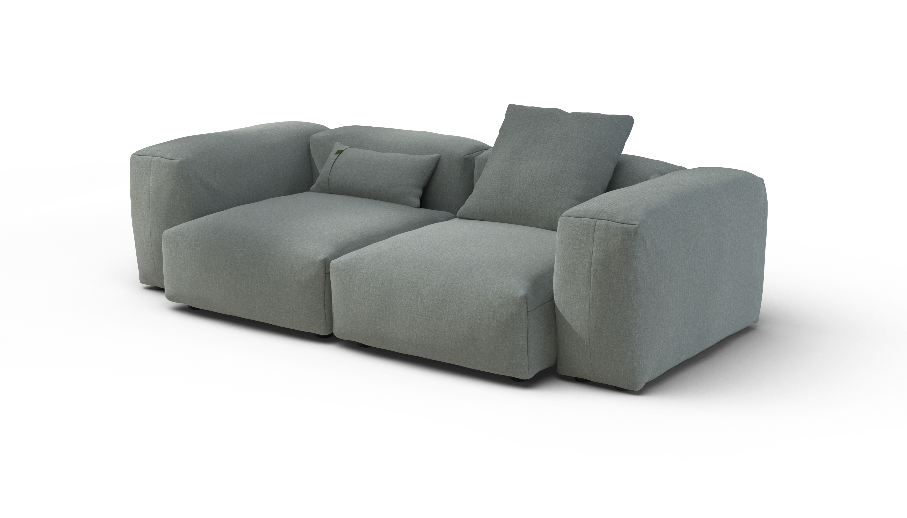 vetsak Sofa Set 02 M divano modulare 2,5 posti Sage Breeze