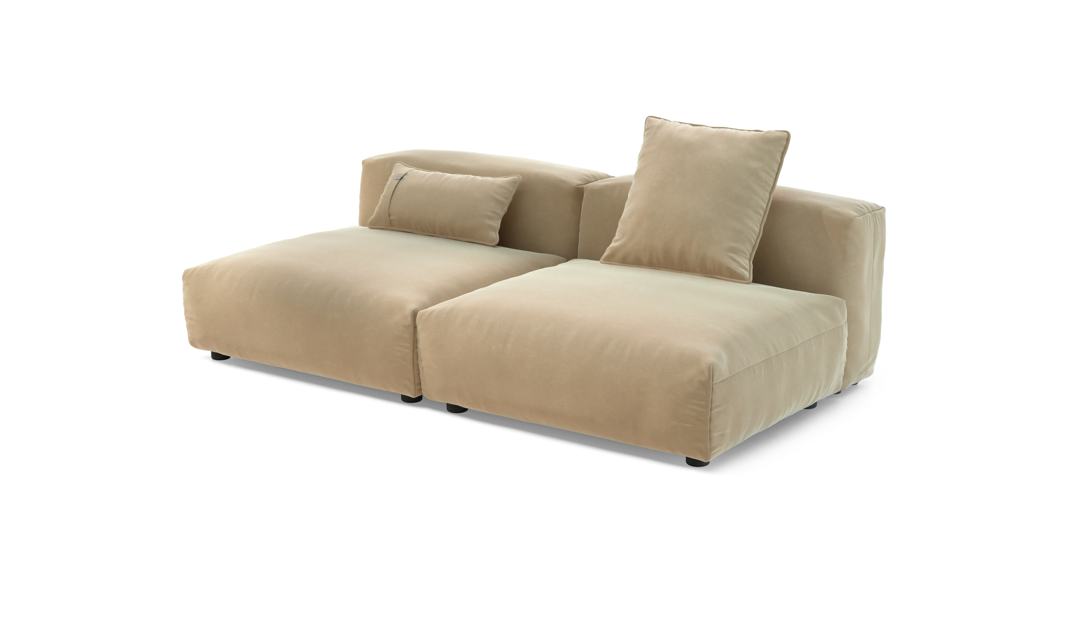 vetsak Sofa Set 01 Large divano modulare crema suave