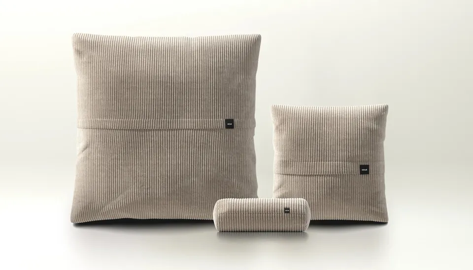vetsak Pillow Set 2 set 2 cuscini velluto platino