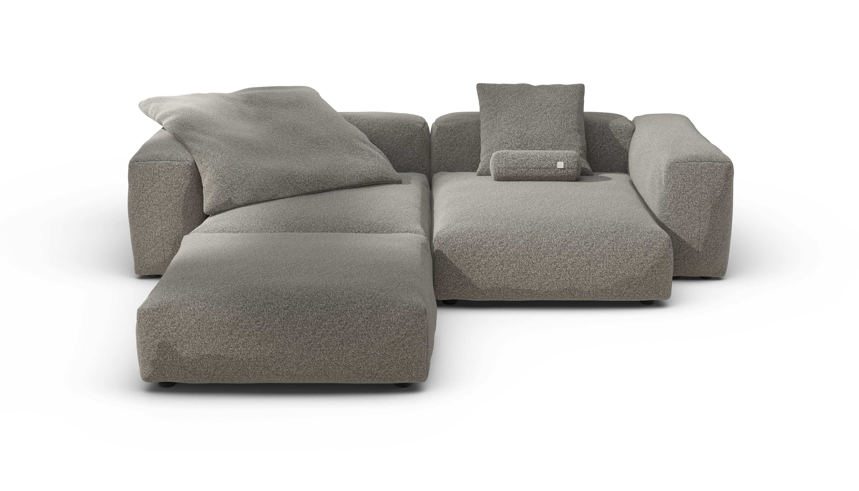 vetsak Sofa Set 03 Pebble divano angolare platinum