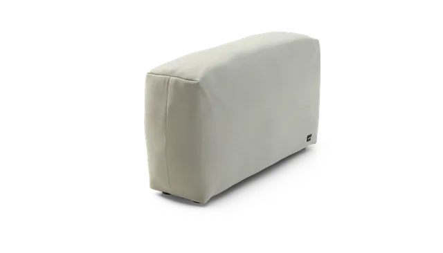 vetsak Sofa Side Large modulo laterale crema piqué da esterno