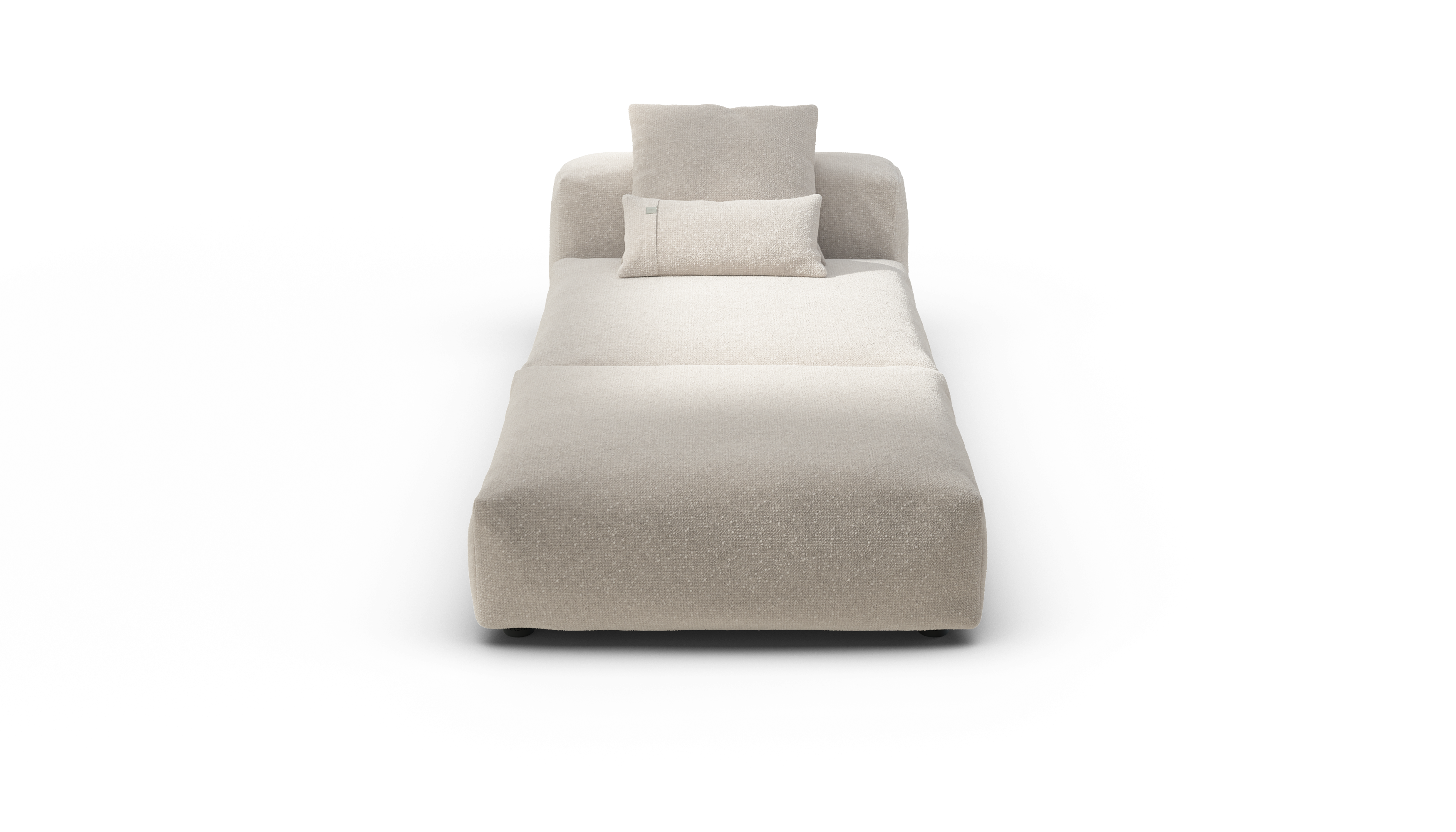 vetsak Sofa Set 07 Sun Lounger divano 2 posti crema