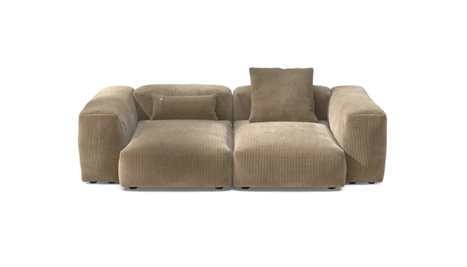 vetsak Sofa Set 02 Medium divano modulare Sand 230x115