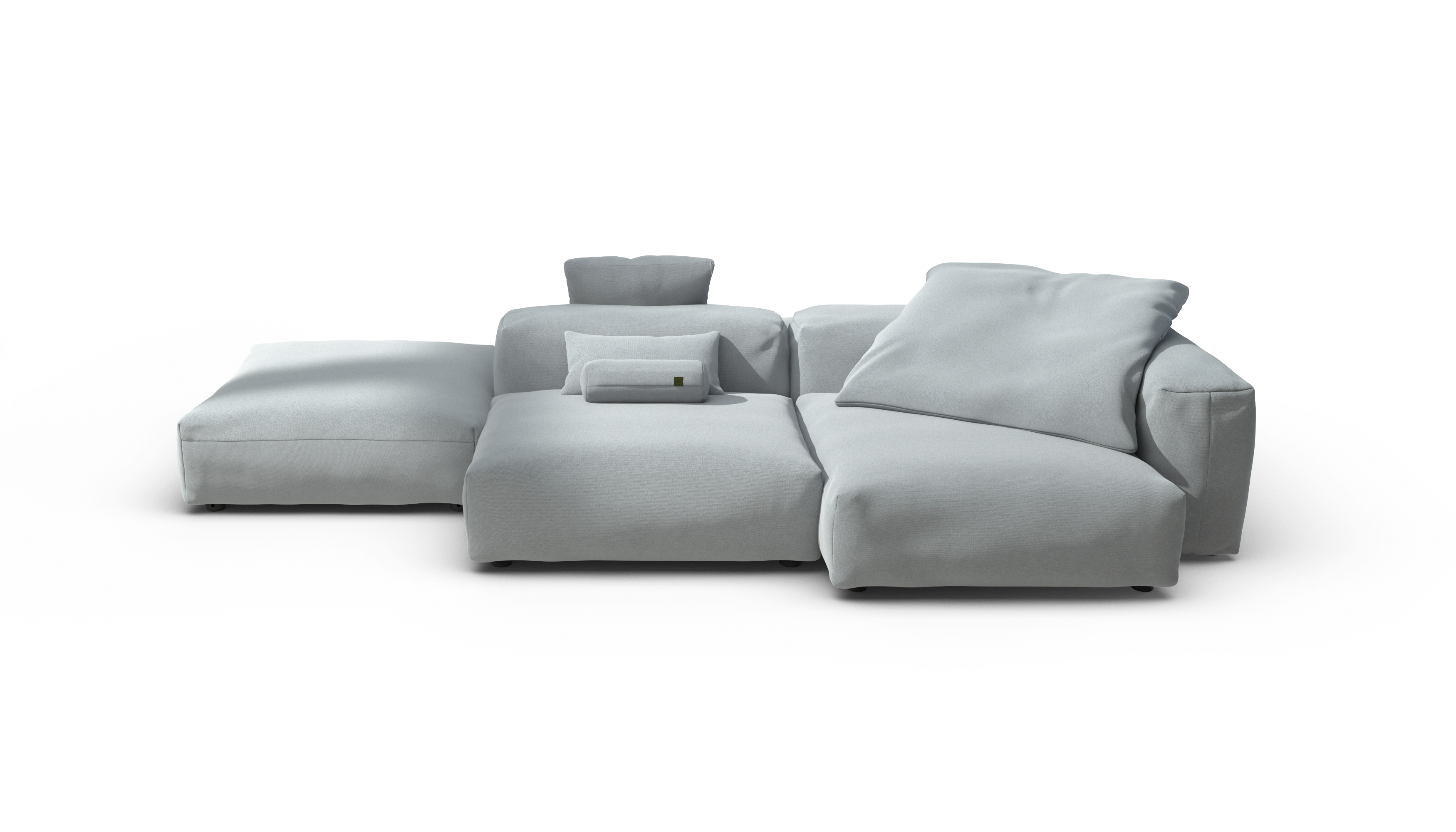 vetsak Sofa Set 09 The Island divano modulare turchese da esterno