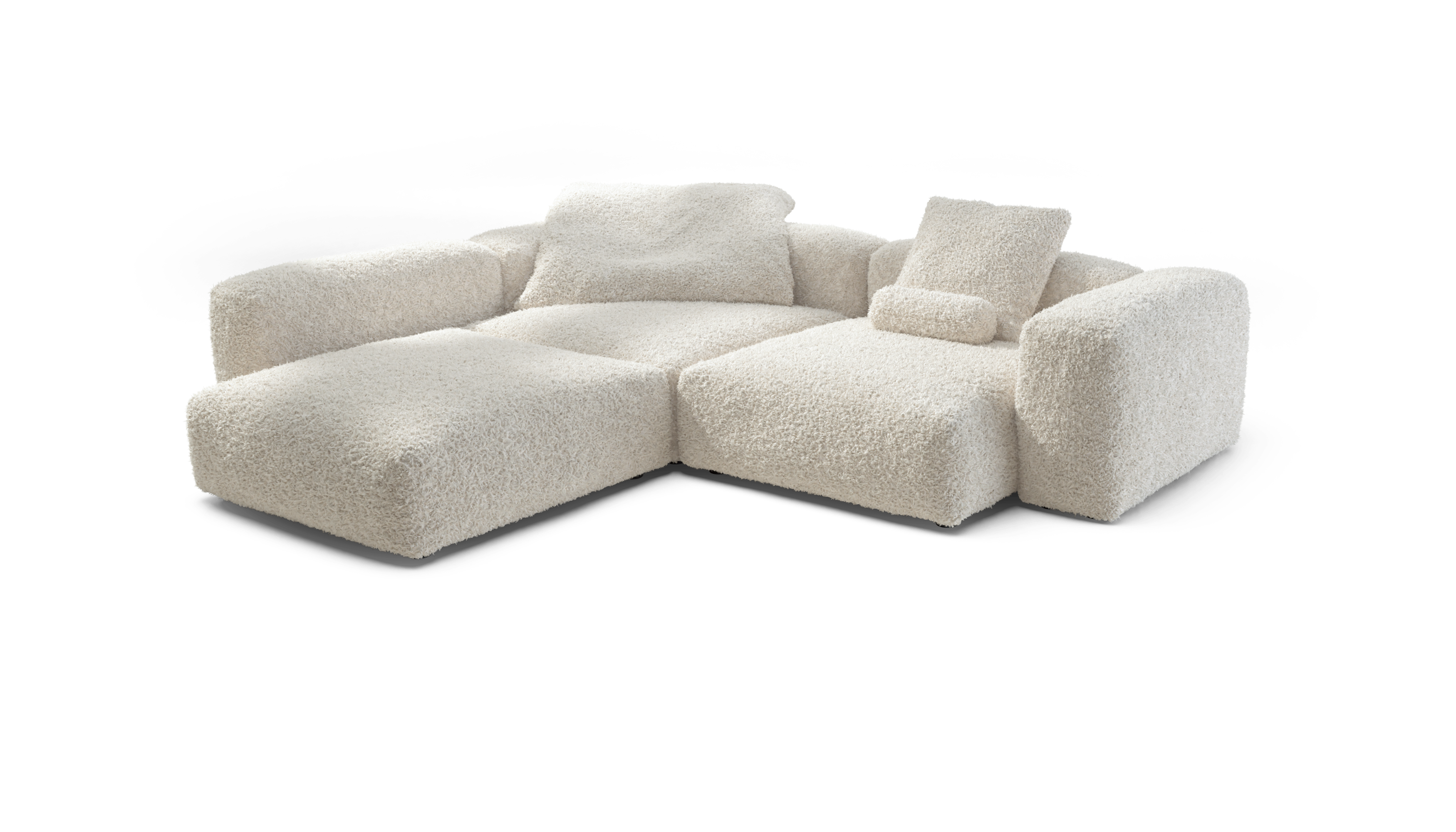 vetsak Sofa Set 05 divano modulare crema Doodle 5 posti angolare