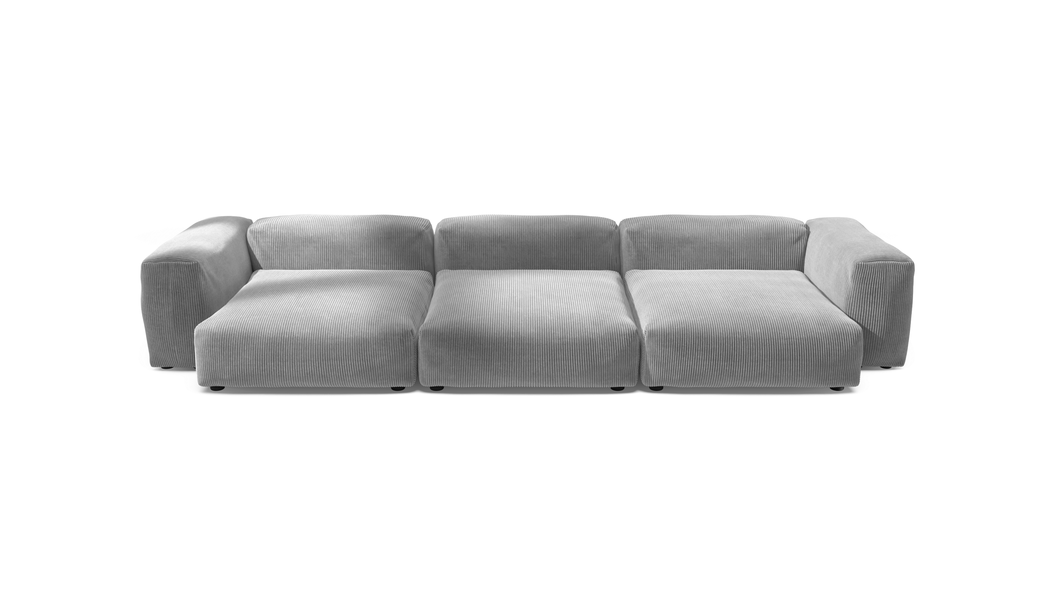 vetsak Sofa Set 05 divano modulare 5 posti grigio chiaro