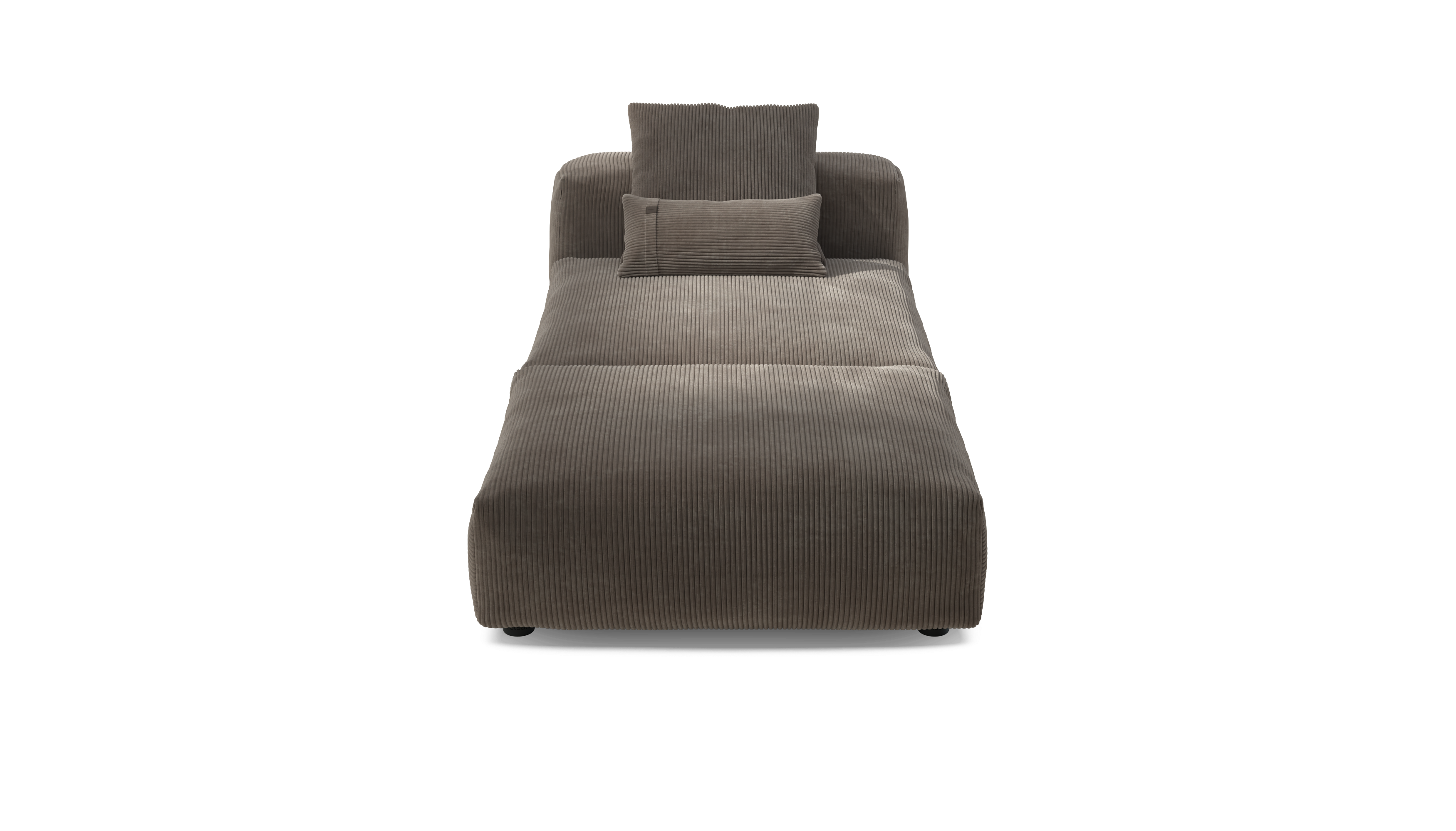 vetsak Sofa Set 07 chaise longue 2 posti Mocha Velour