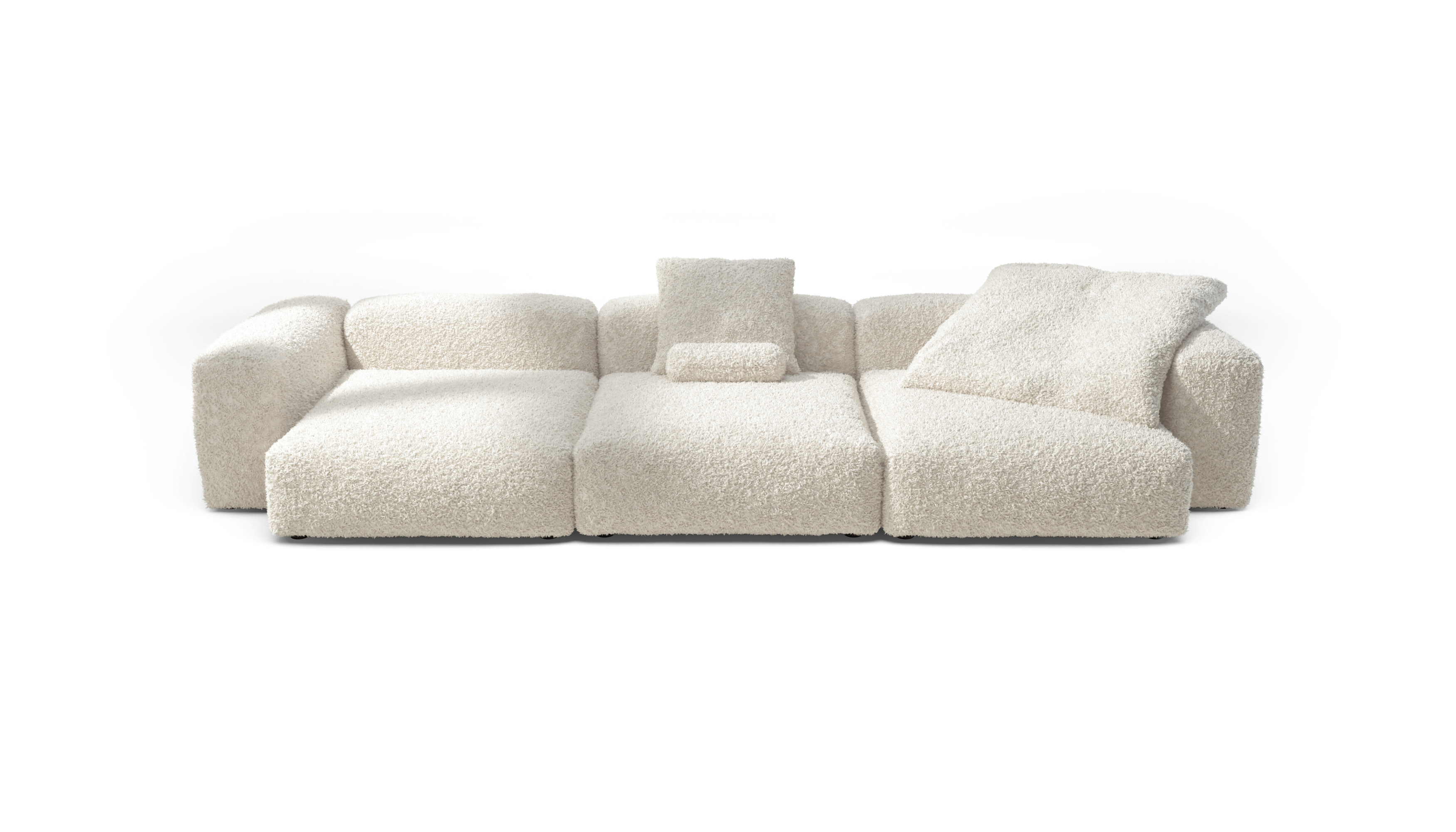 vetsak Sofa Set 05 divano modulare crema Doodle 5 posti angolare