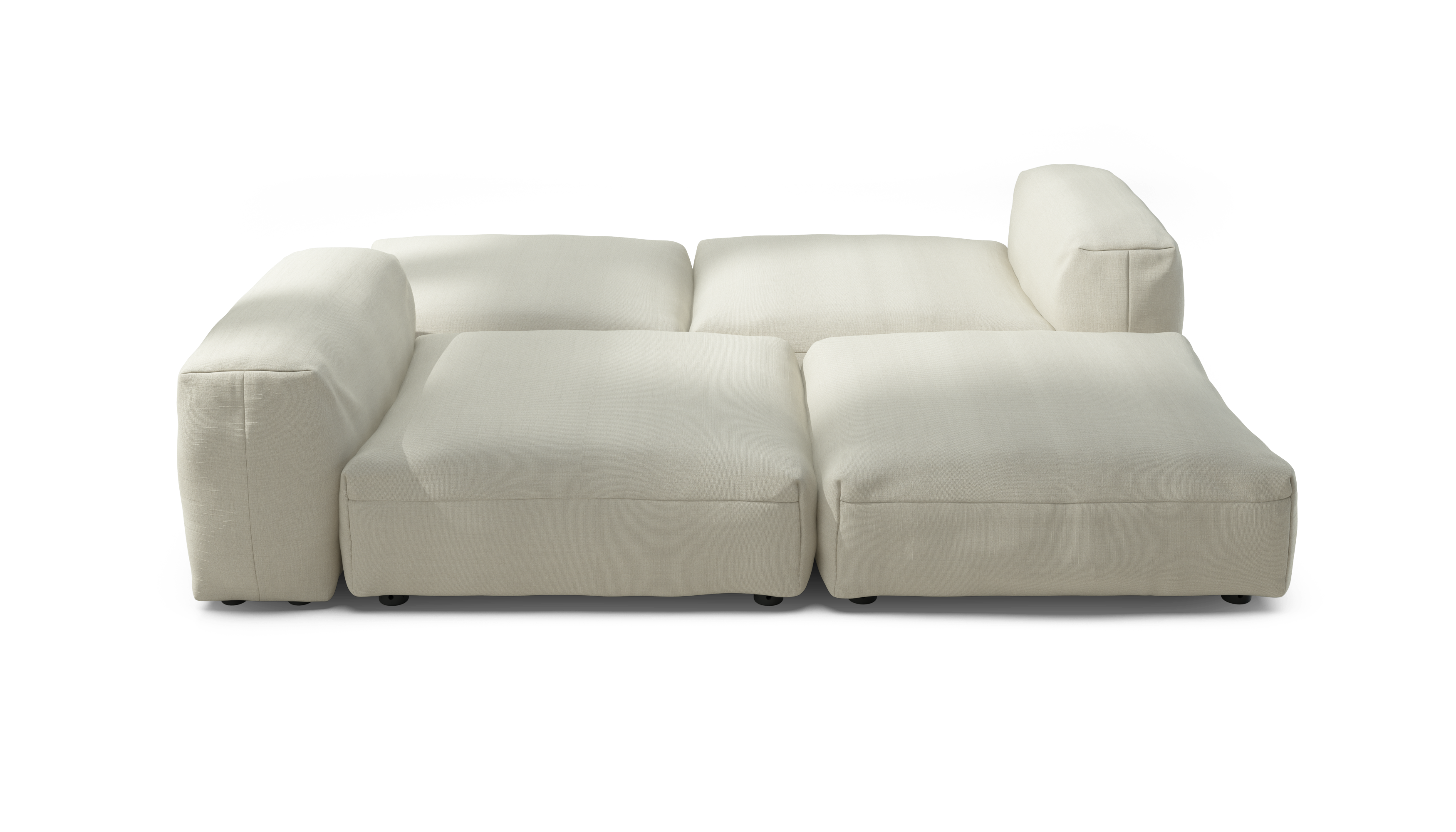 vetsak Sofa Set 08 Daybed divano esterno creme 210x241