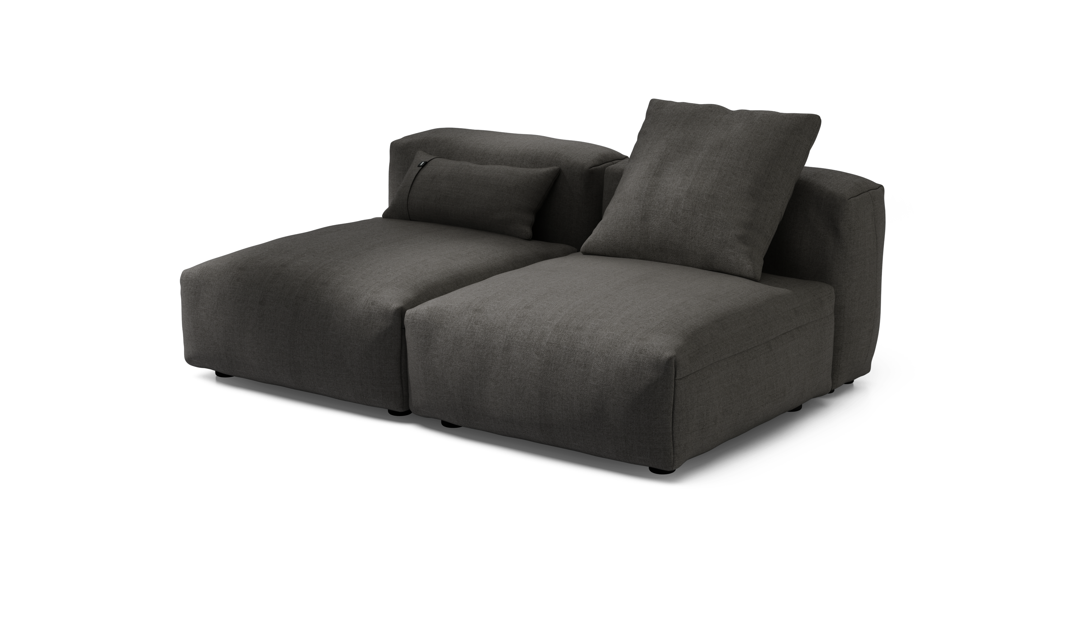vetsak Sofa Set 01 Medium divano grigio scuro 2,5 posti