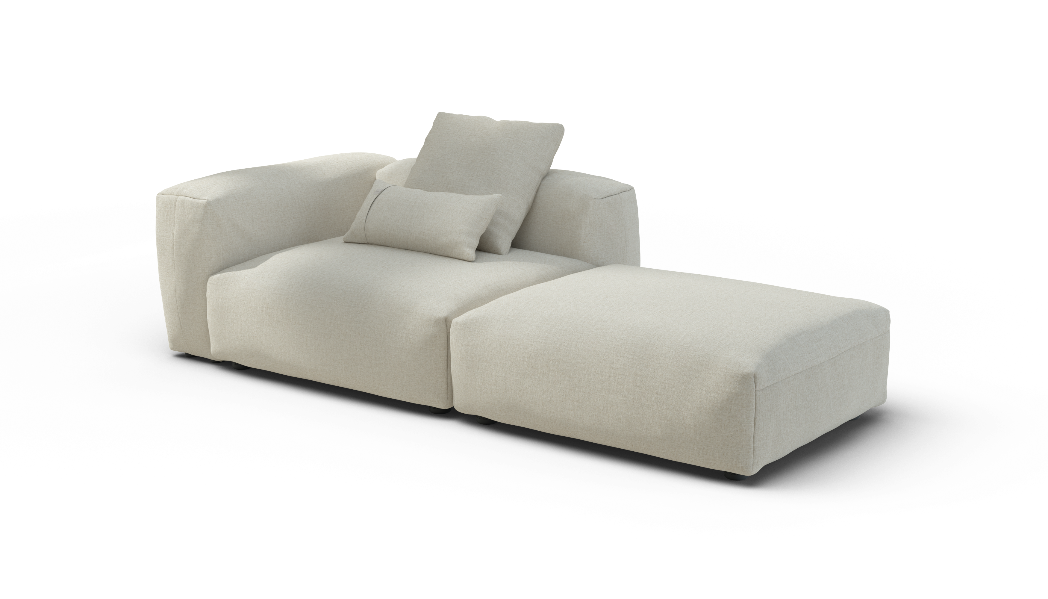 vetsak Sofa Set 01 Large divano modulare ecru breeze 210x115
