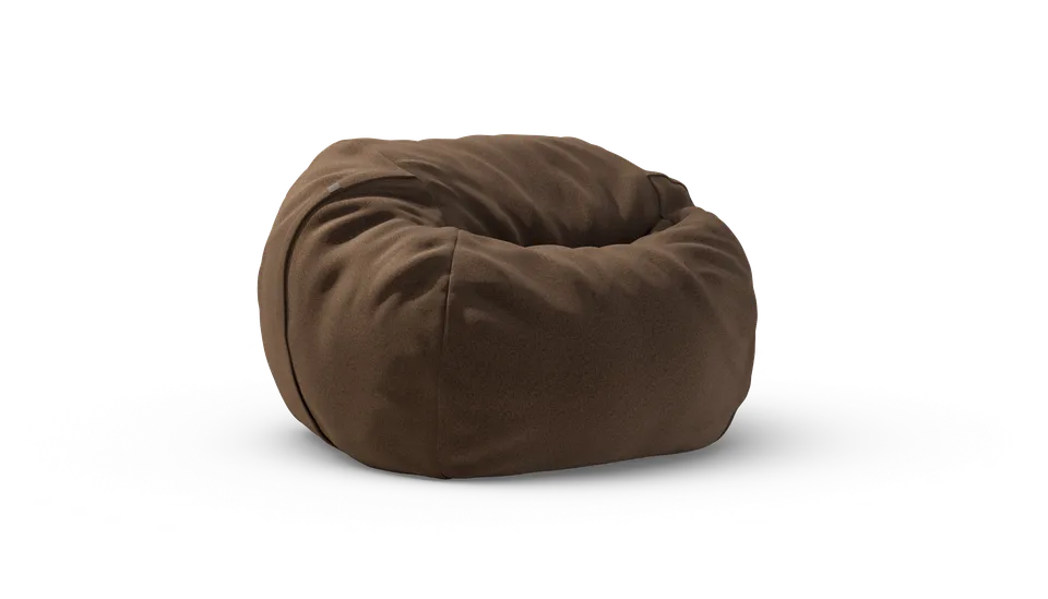 vetsak Beanbag Medium pouf Umber Pebble