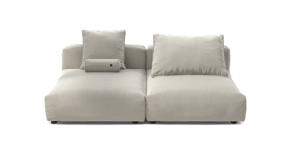 vetsak Sofa Set 01 XLarge divano argilla 4 posti profondo