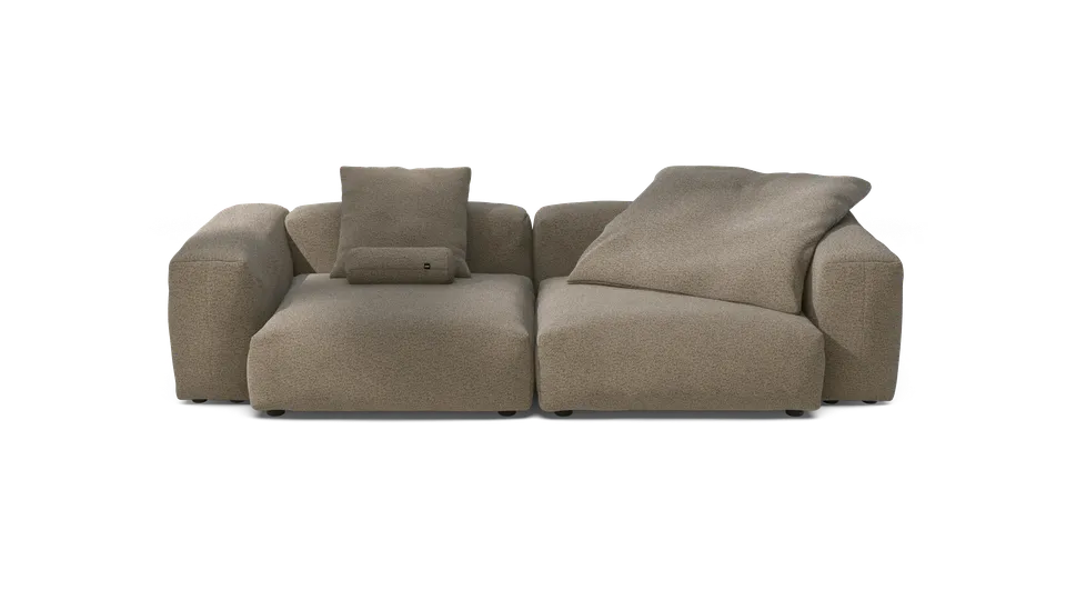 vetsak Sofa Set 02 Large divano taupe 272x115 modulare 3,5 posti