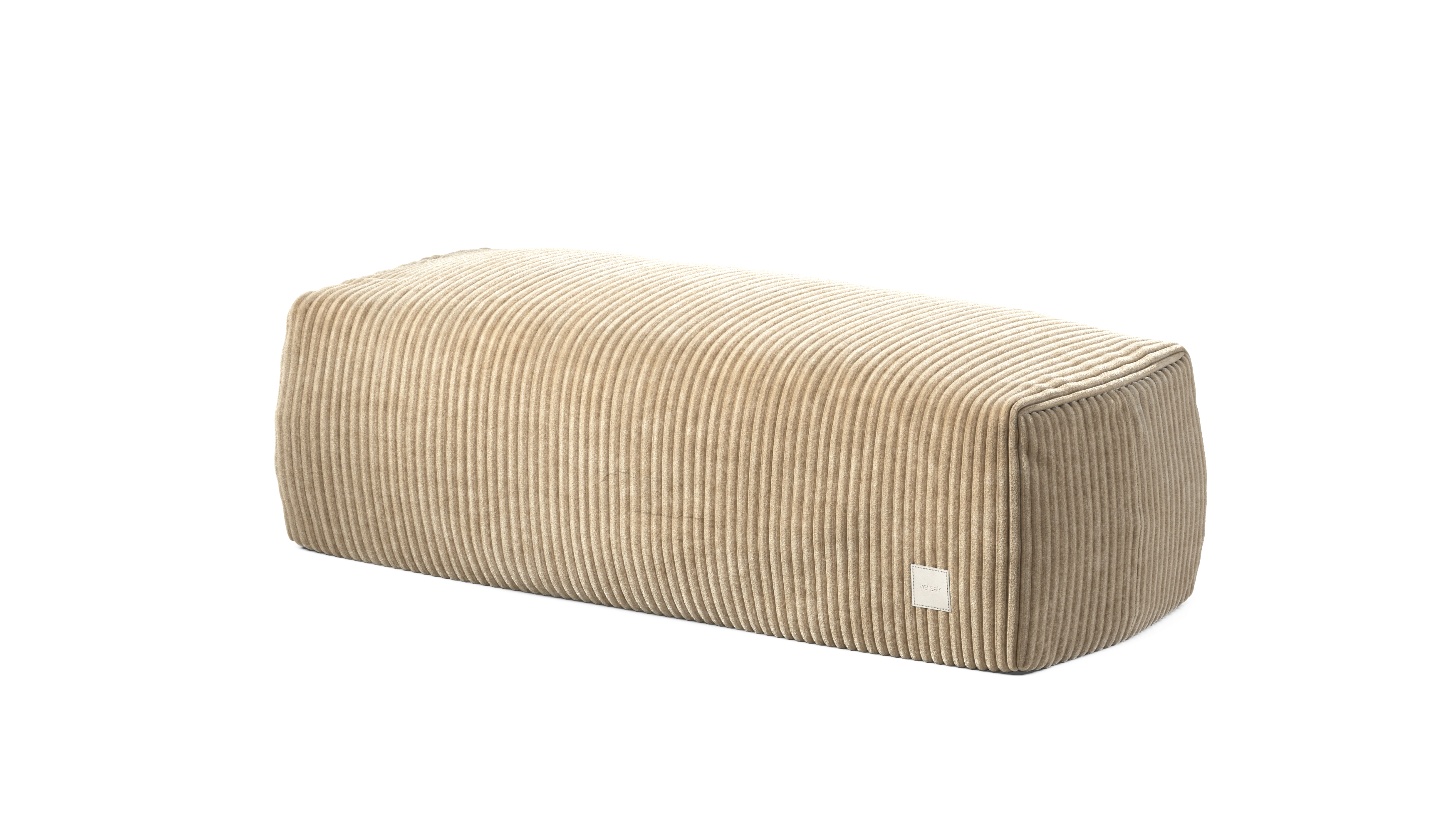 vetsak Lounge Pillow cuscino sabbia in cord velour