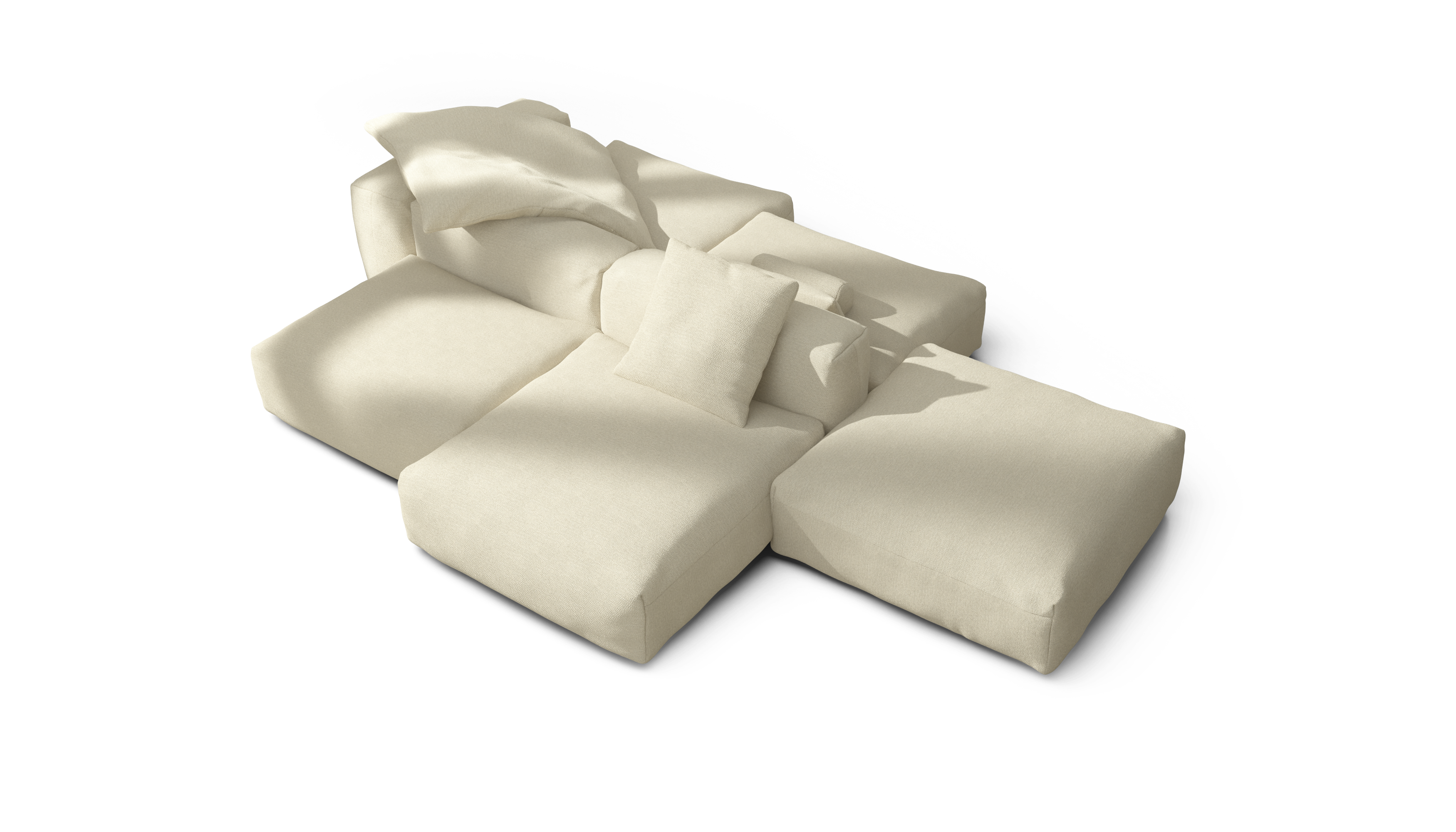 vetsak Sofa Set 09 divano modulare isola Loop Duna