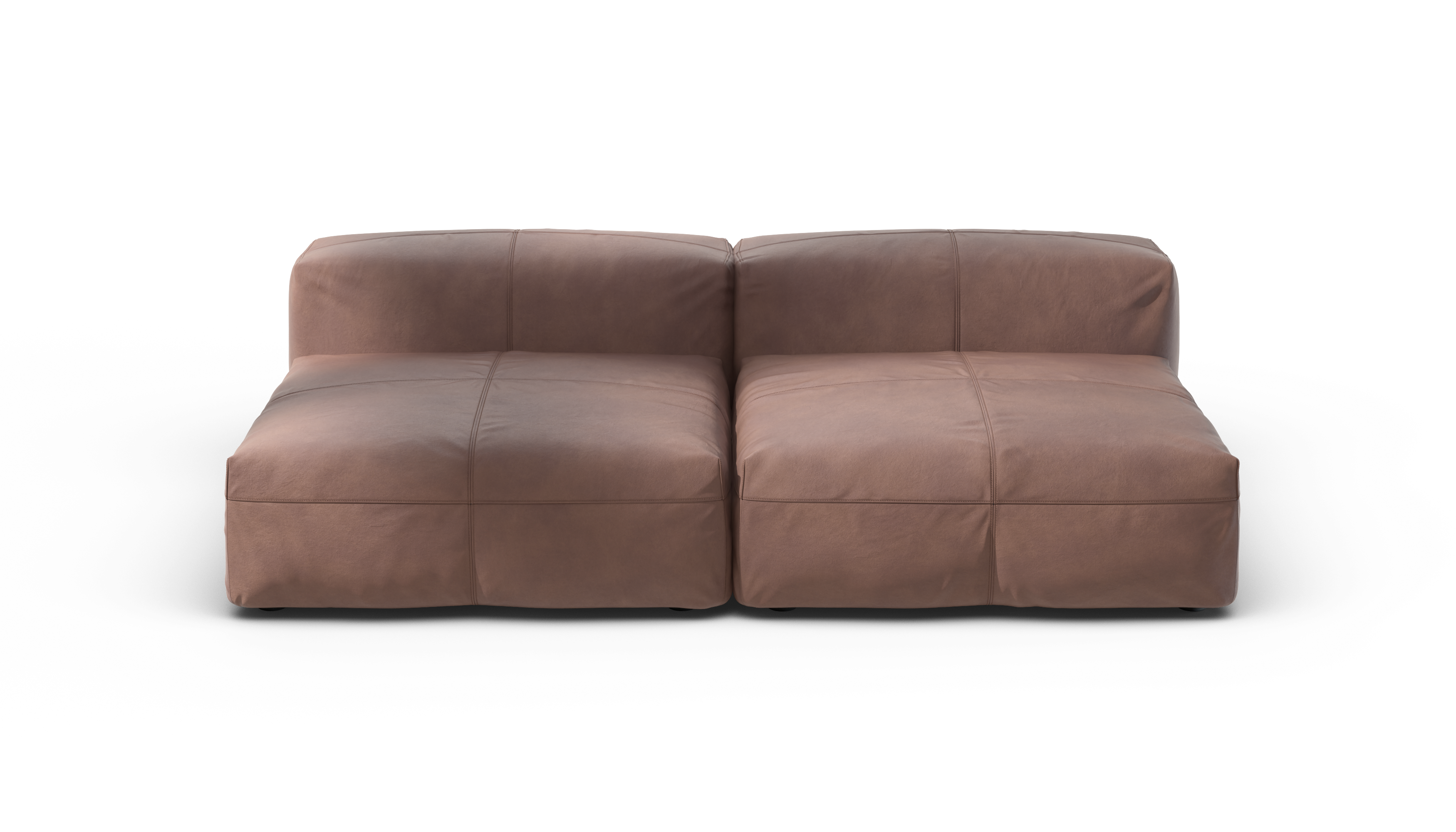 vetsak Sofa Set 01 Large divano modulare stone in pelle