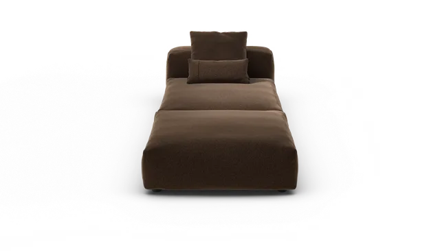 vetsak Set 07 Sun Lounger daybed pebble umber 105x220