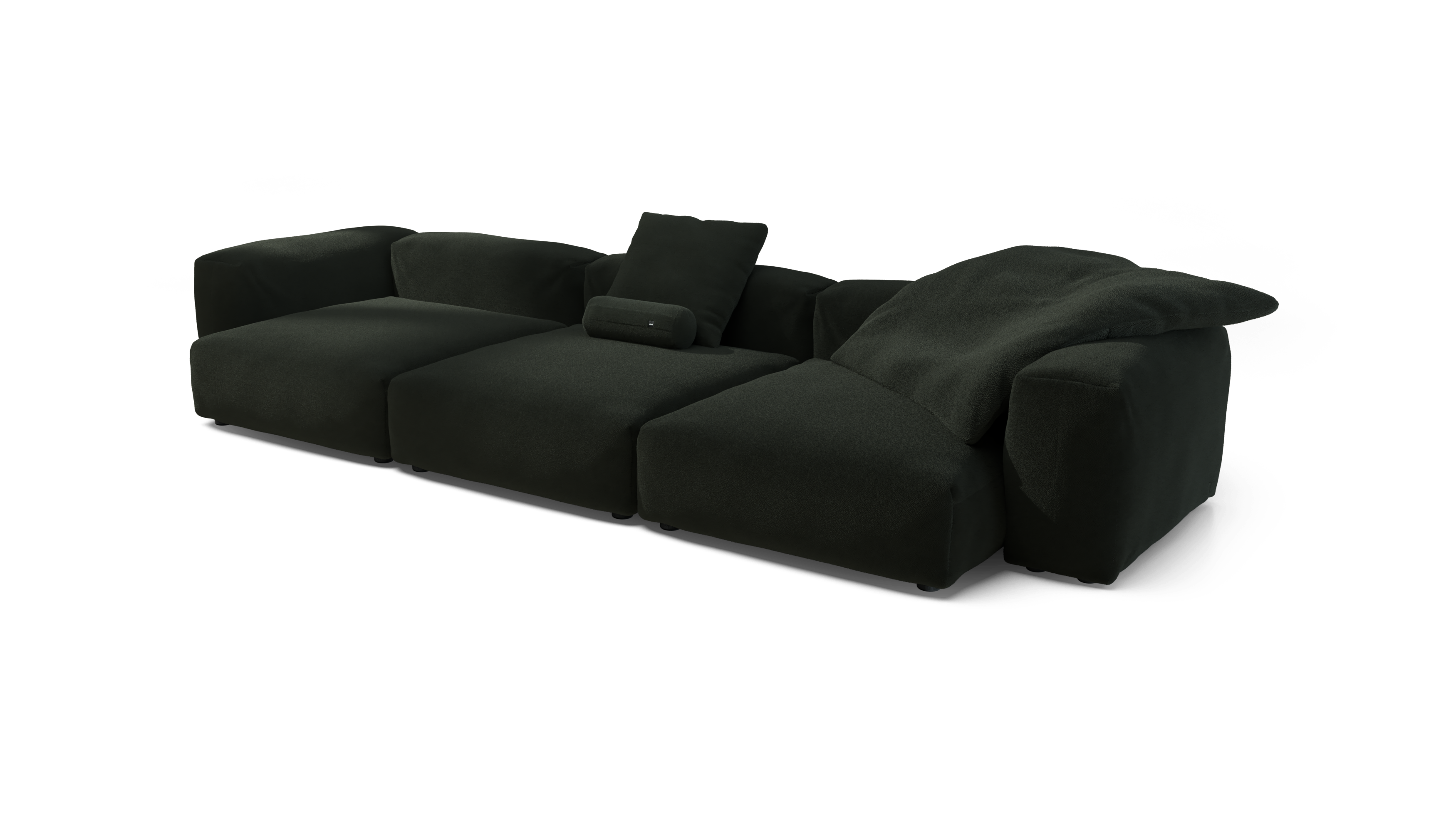 vetsak Sofa Set 05 divano angolare 5 posti Loop Loop Mousse