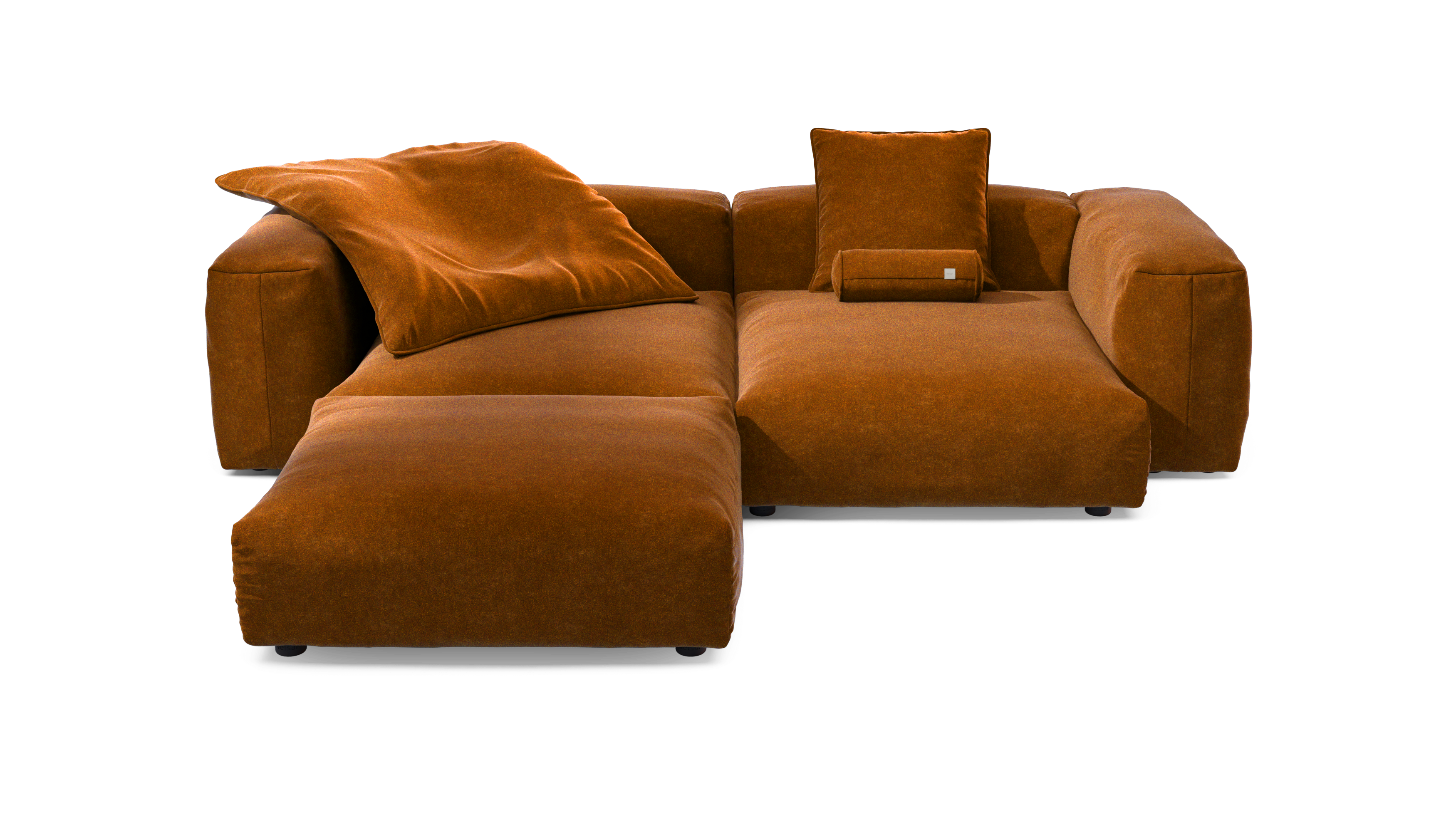vetsak Sofa Set 03 divano angolare miele suave